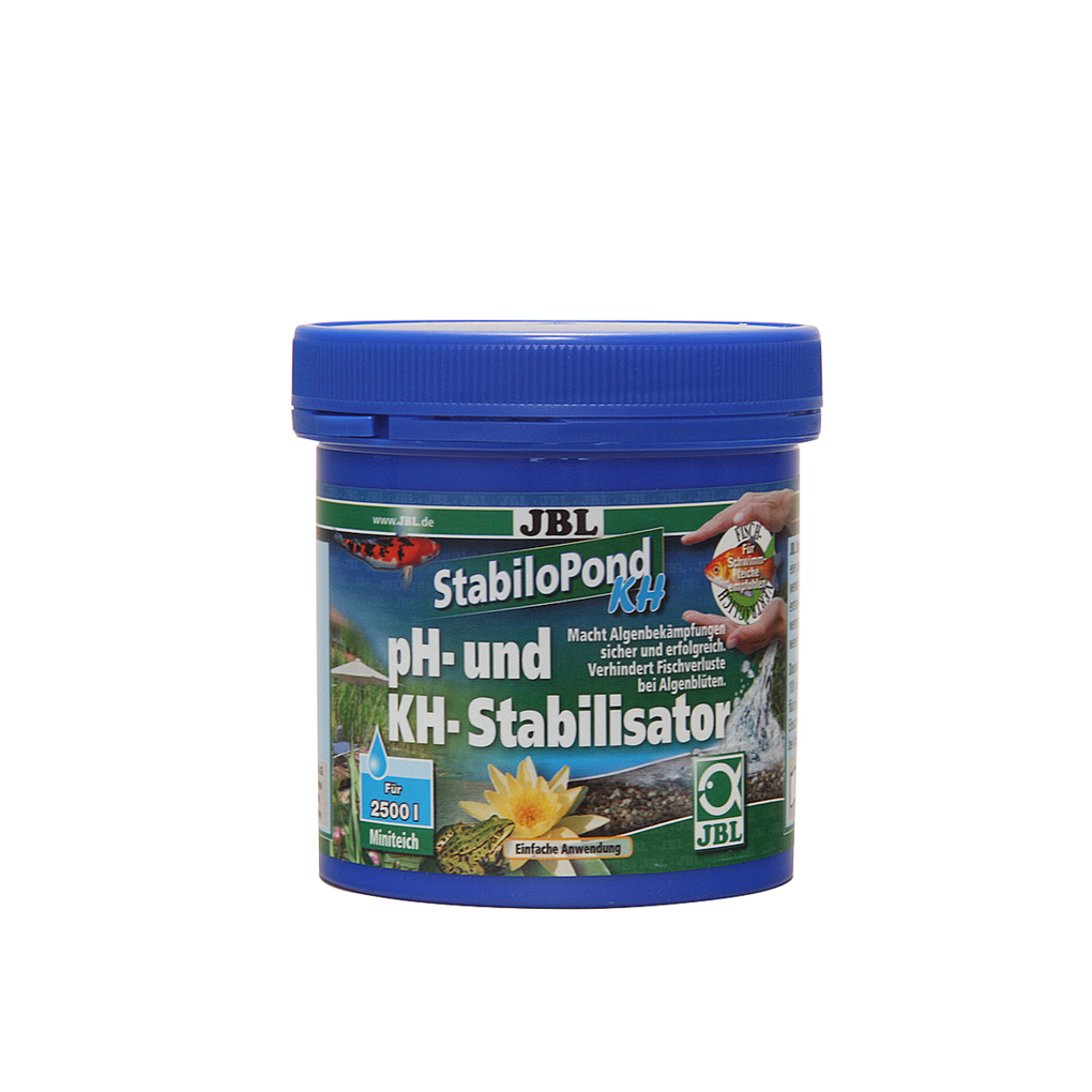 Natural balance: Granules for stabilising the pH value at 7.5 to 8.5 for successful algae control in ponds
