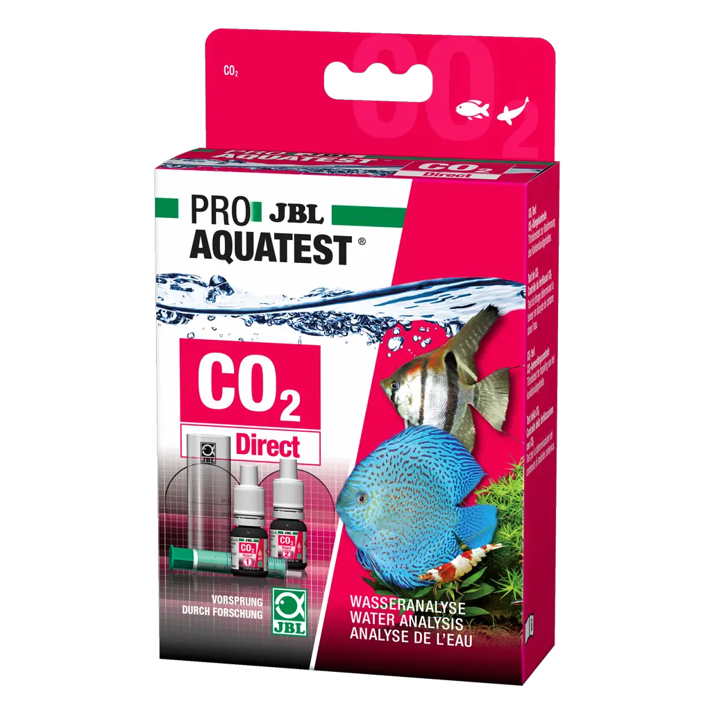 Simple and reliable monitoring of aquarium water values. Determination of the optimum carbon dioxide content for freshwater aquariums.
