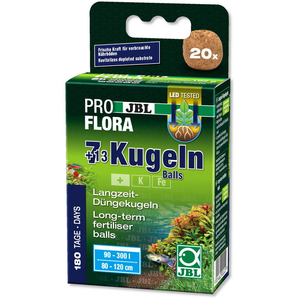Basic care for plant roots: specially manufactured clay balls loaded with nutrients for freshwater aquariums