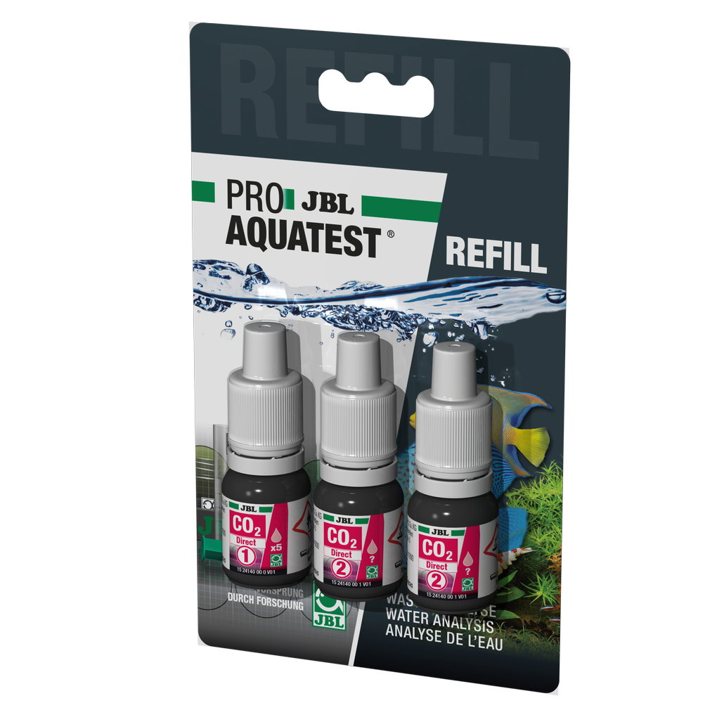 Contrôle simple et sûr des paramètres de l'eau des aquariums. Détermination de la teneur optimale en dioxyde de carbone pour les aquariums d'eau douce.
