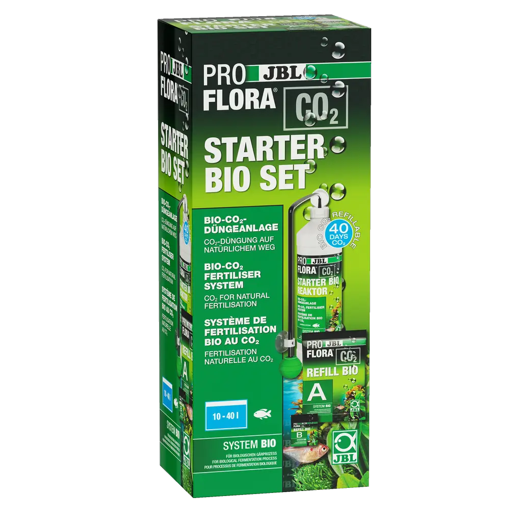 Provides aquarium plants with the main nutrient CO₂ for healthy and vigorous growth, thus preventing algae growth.