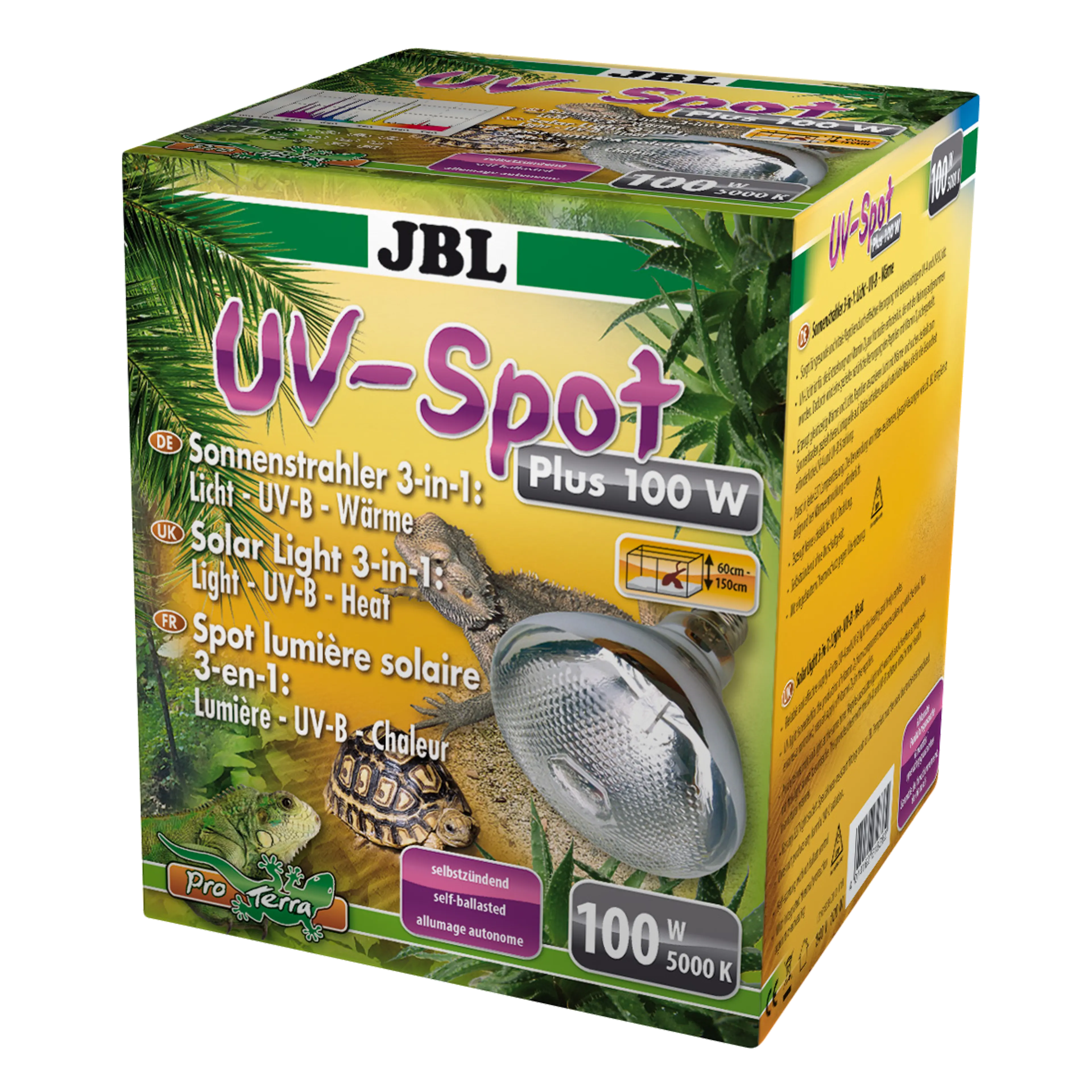 Healthy and energetic reptiles: Effective supply of vital UVA and UVB rays