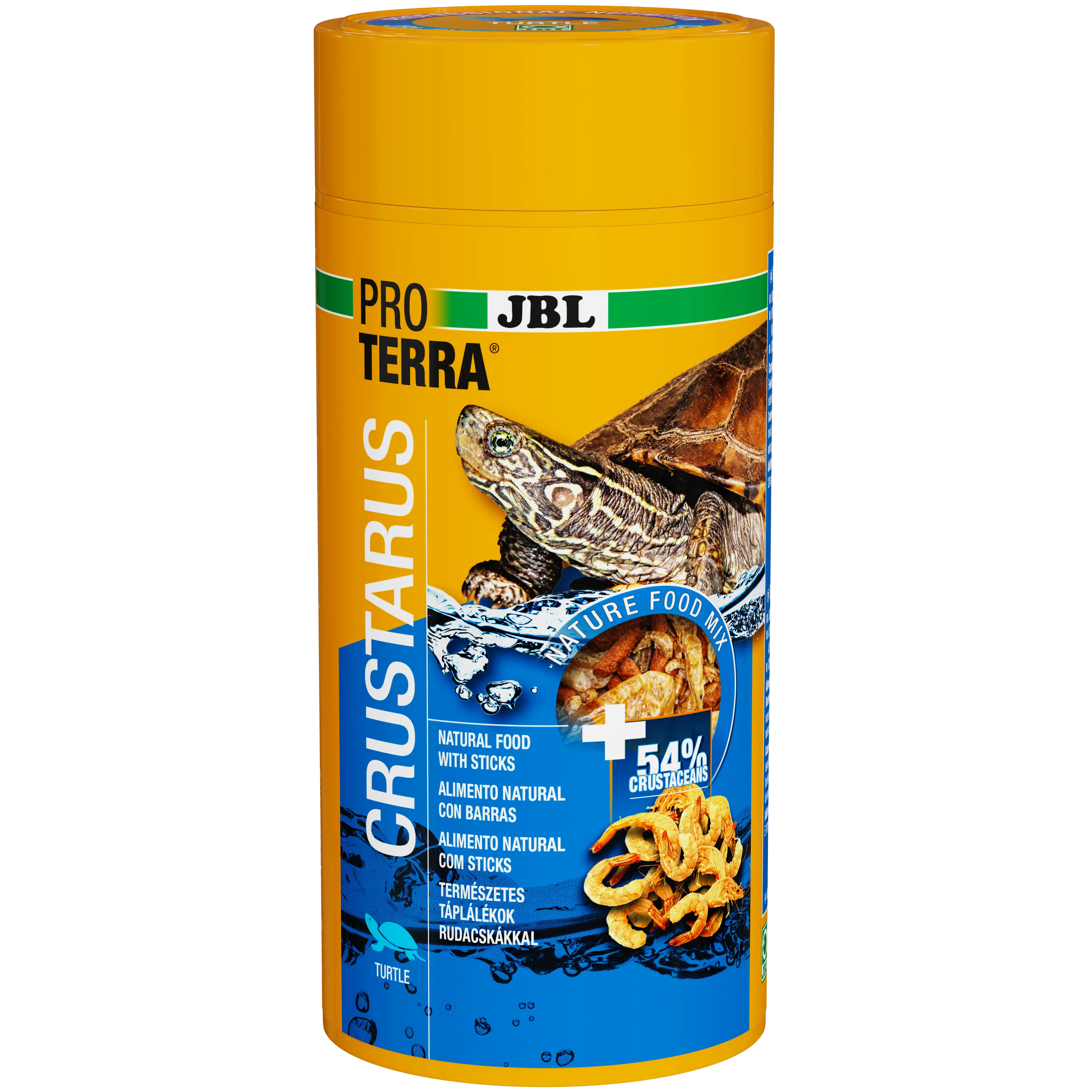 Feed mix for a healthy, mineral-rich and species-appropriate diet for all marsh and aquatic turtles