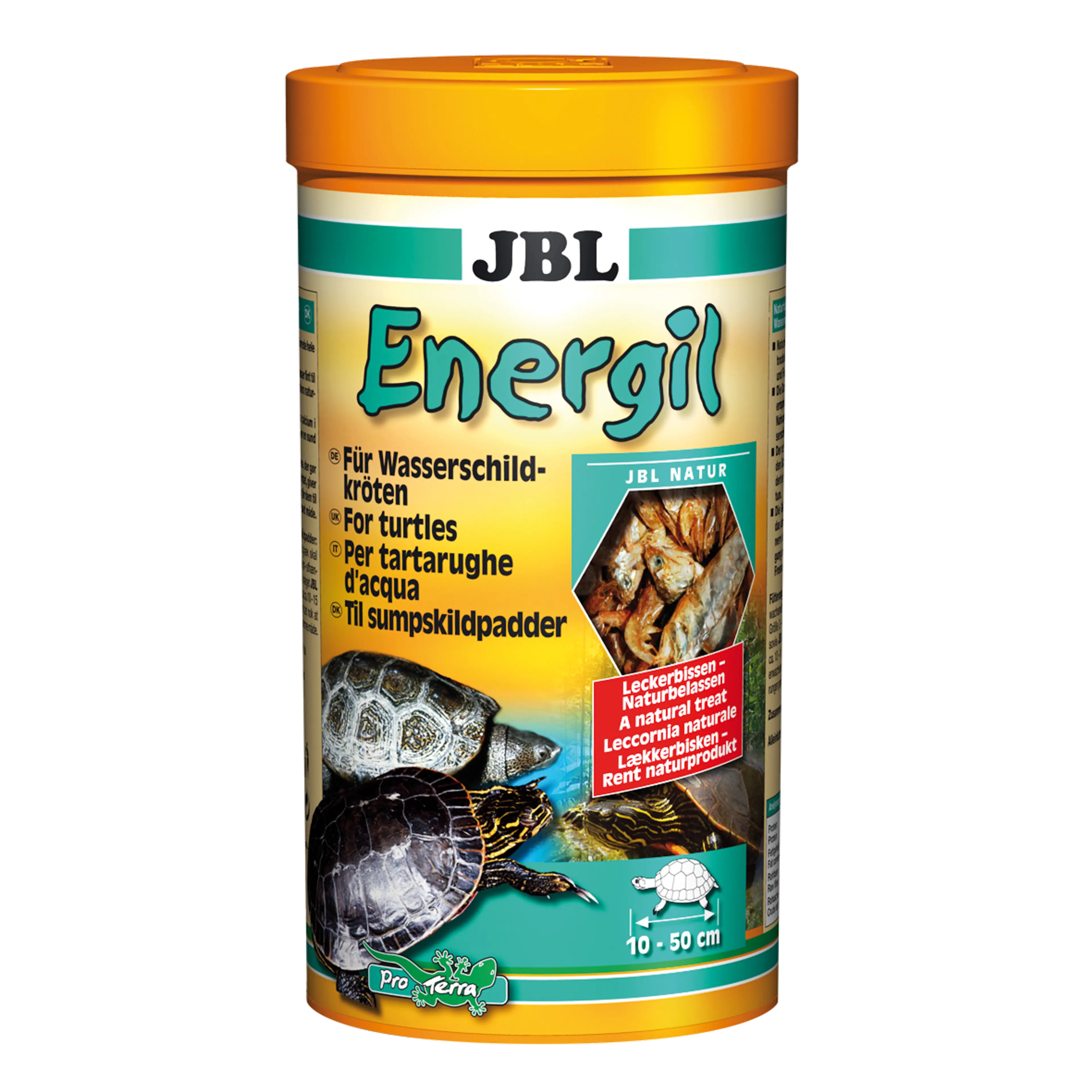 Main food for swamp and aquatic turtles: Whole fish and crabs for turtles measuring 10–50 cm in size, complete food for aquatic turtles