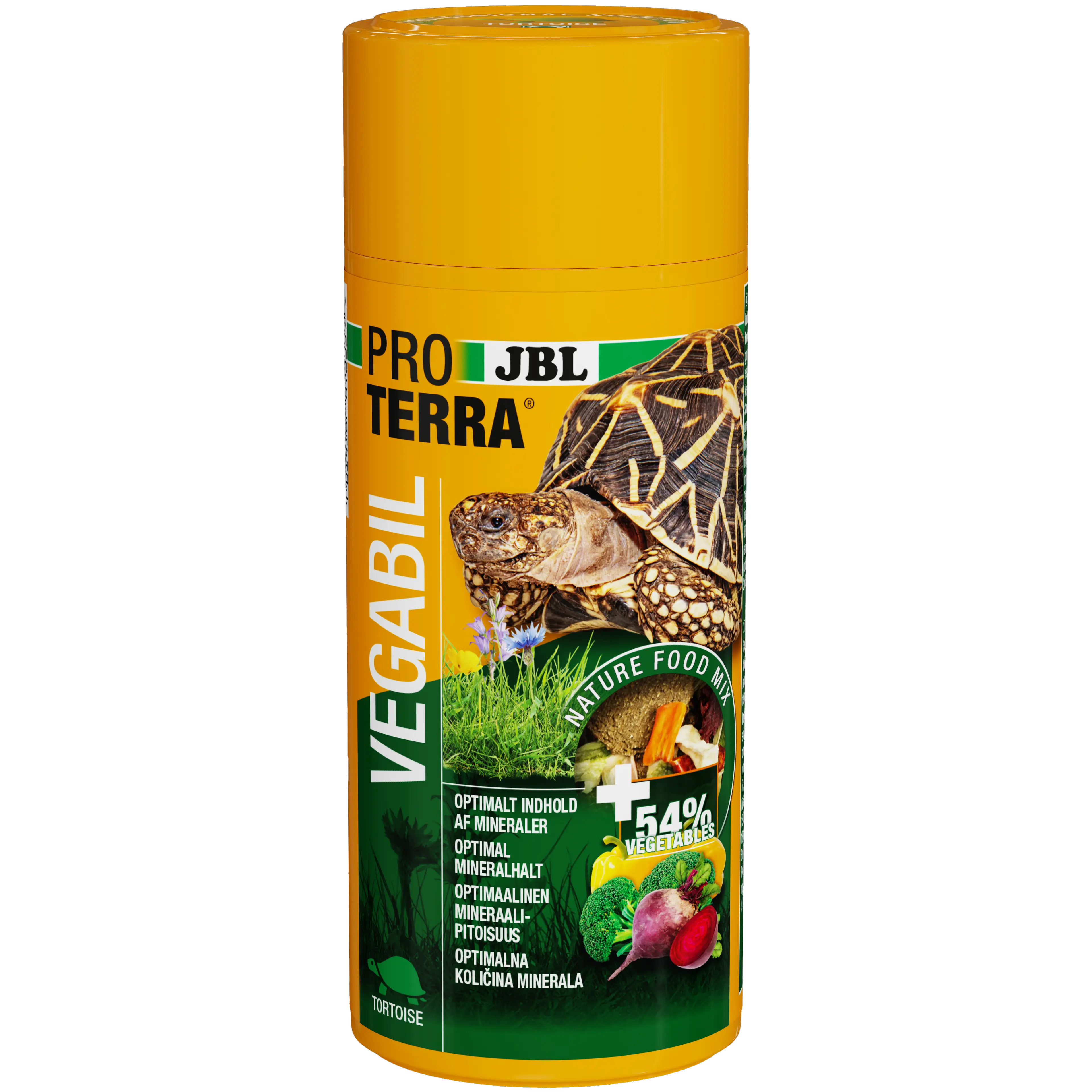 54% vegetable content for a healthy and vitamin-rich diet. Balanced mixture of gently dried vegetables with pure vegetable extrudate.