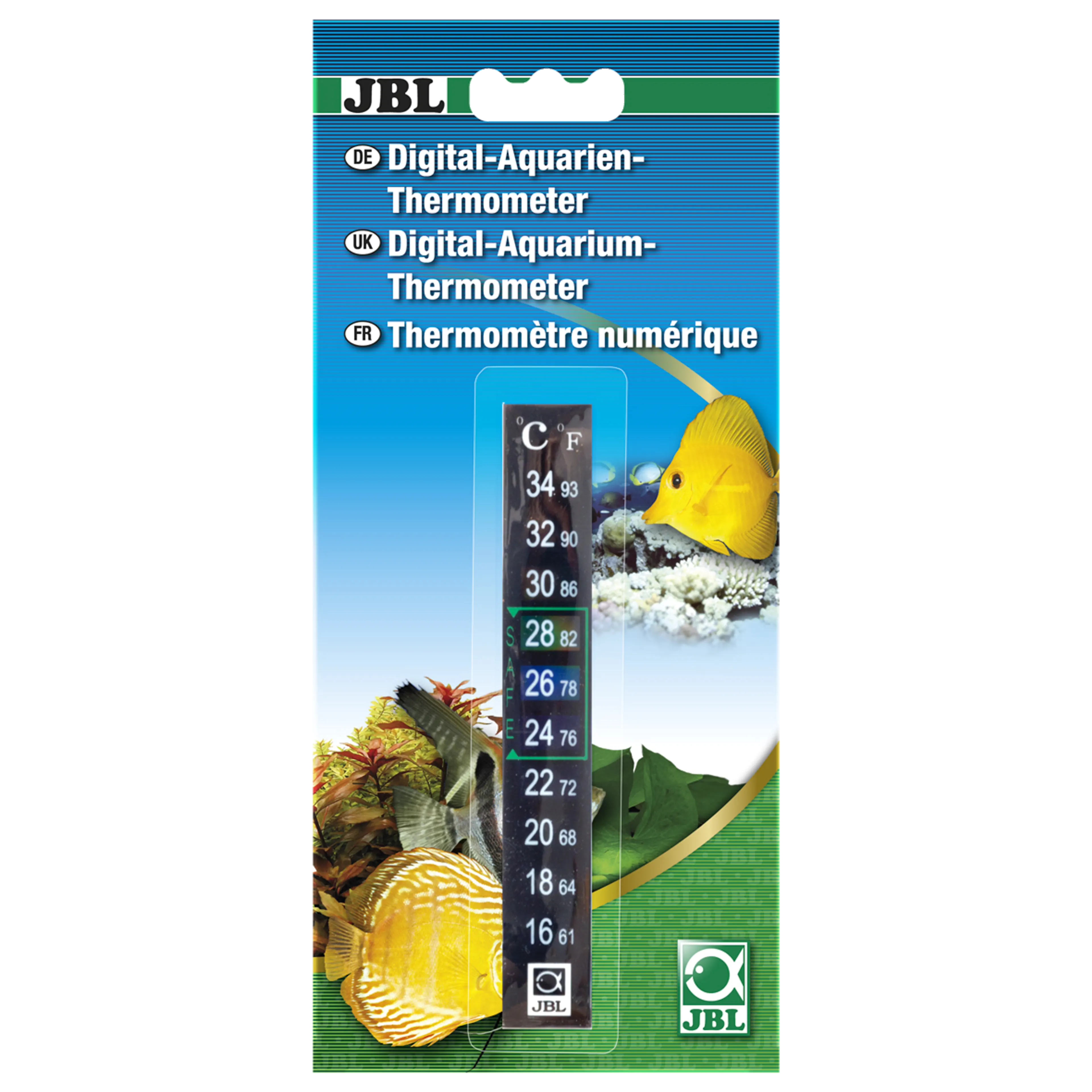 Good measurement accuracy and healthy fish: digital aquarium thermometers