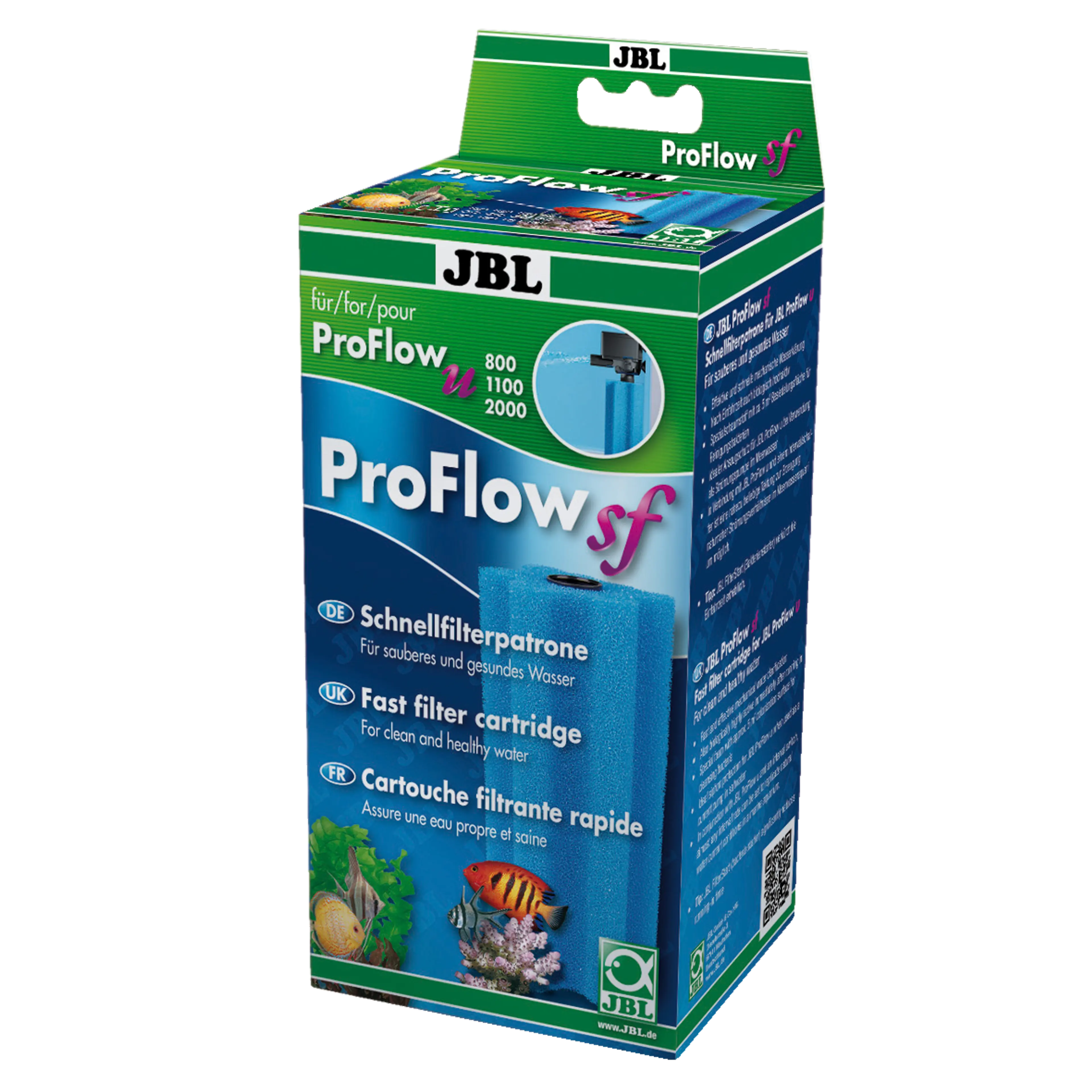 Quickly and effectively filters all turbidity from the aquarium water