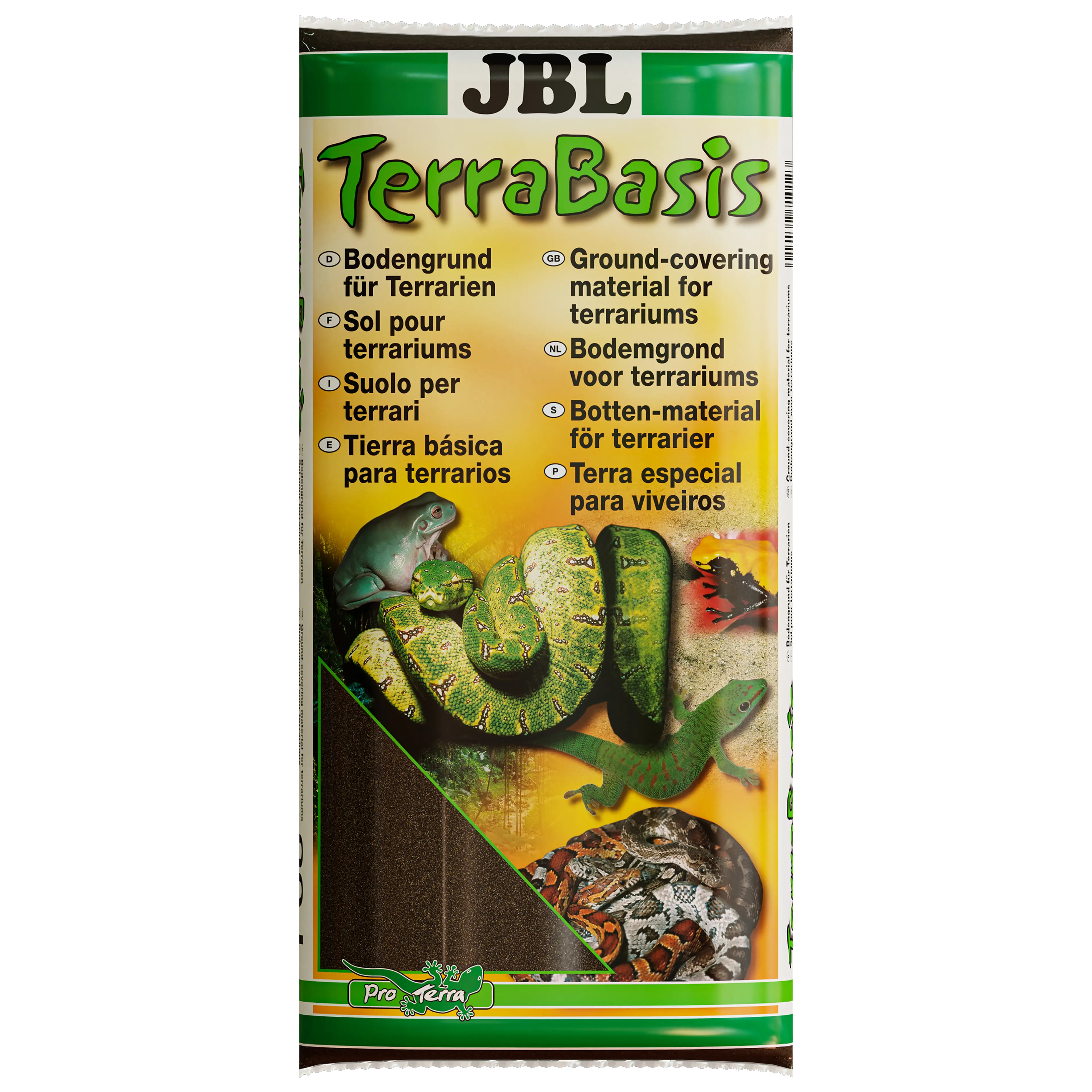 For humid and semi-humid terrariums: Special soil for rainforest terrariums made from selected natural products
