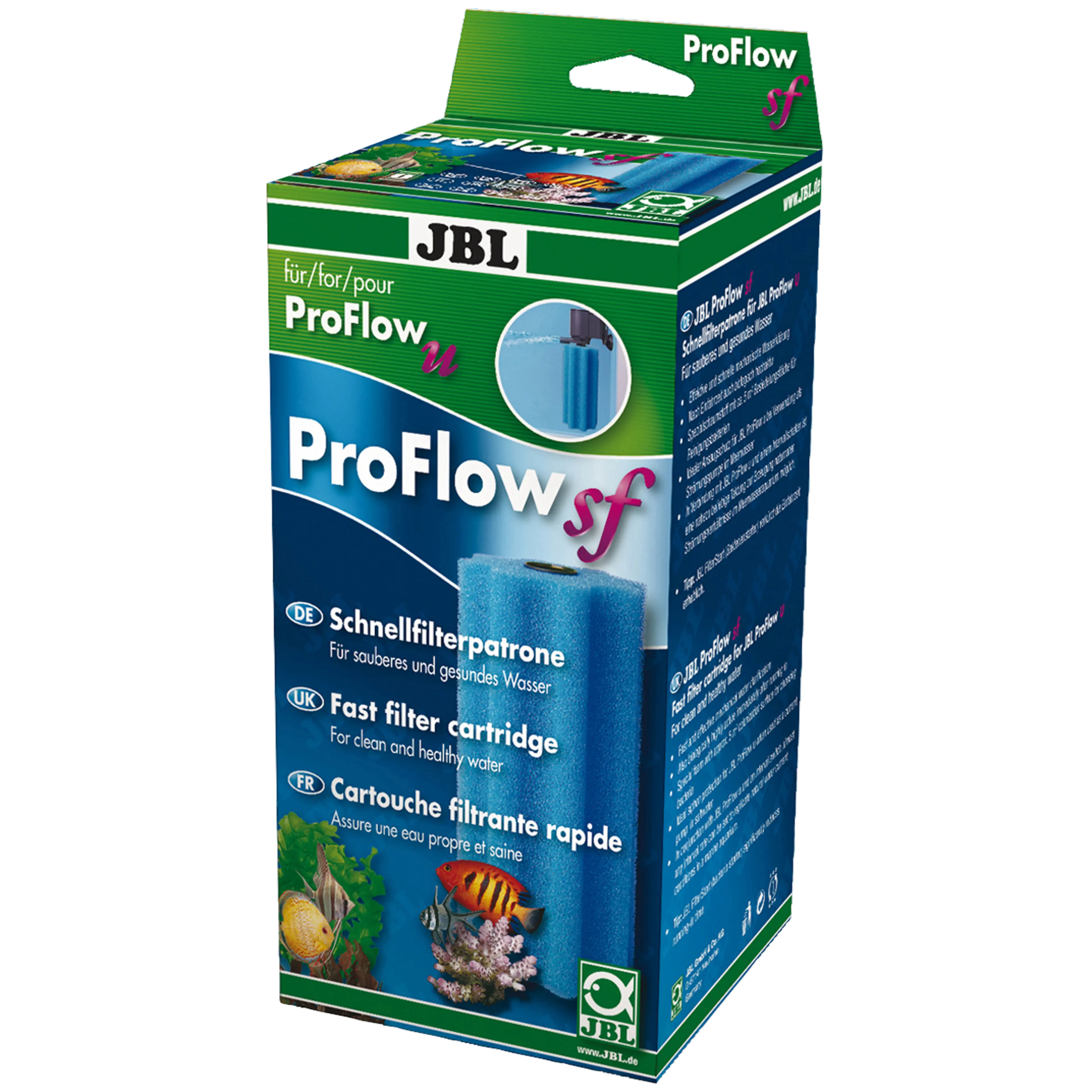 Quickly and effectively filters all turbidity from the aquarium water