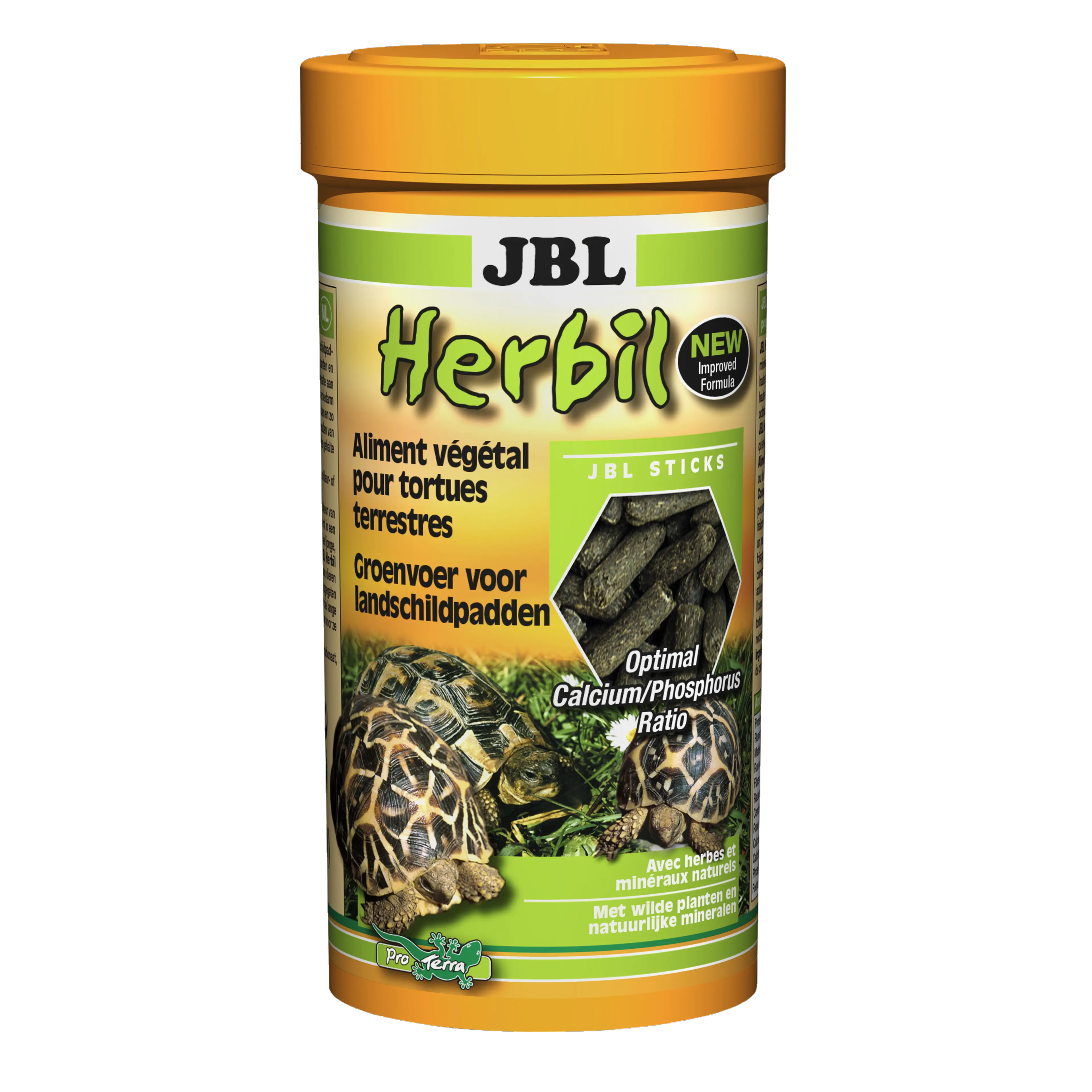 Green fodder pellets with minerals and vitamins for all species of tortoises