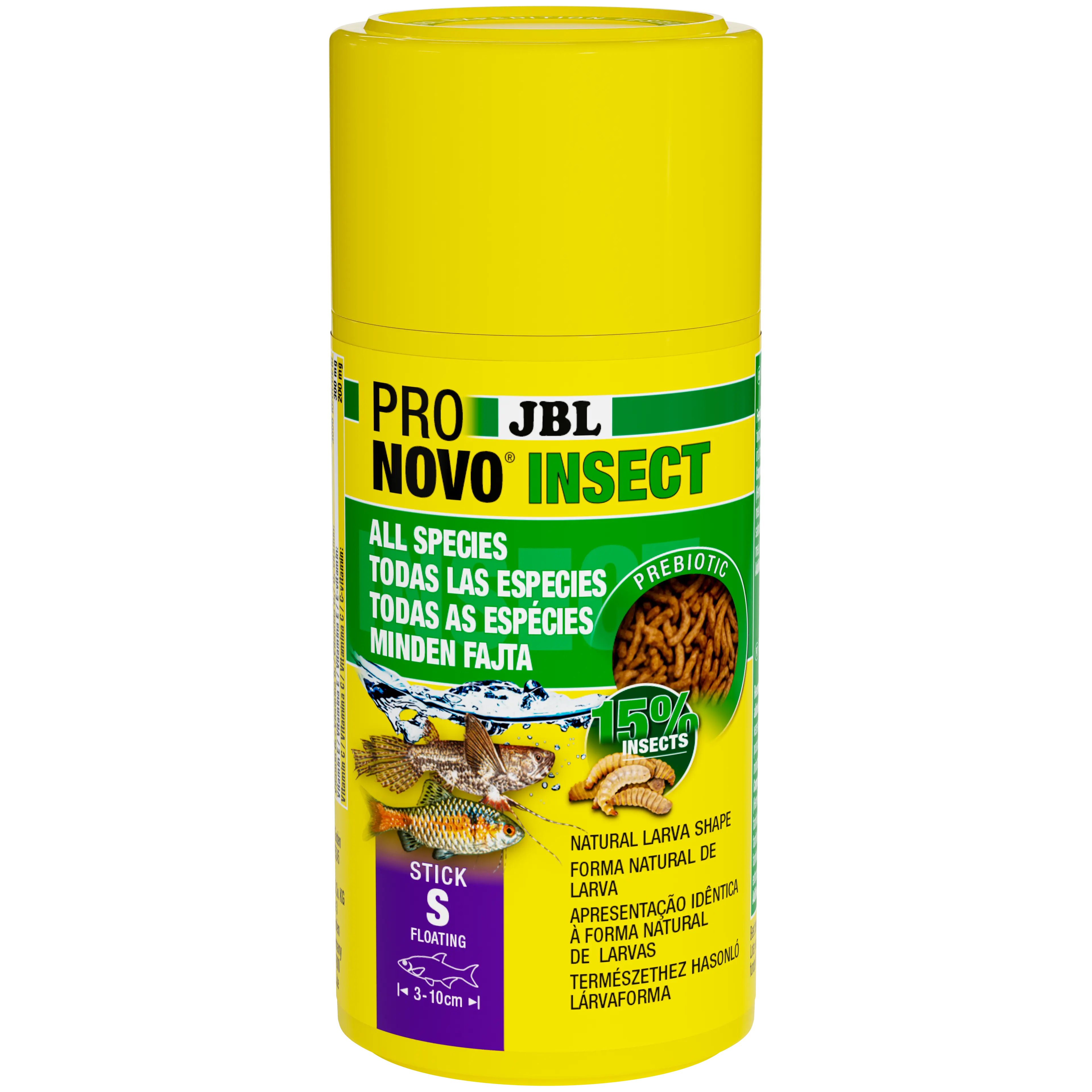 Prebiotic & floating aquarium fish food: Special fibre in the food provides the beneficial gut bacteria with nourishment for healthy digestion.