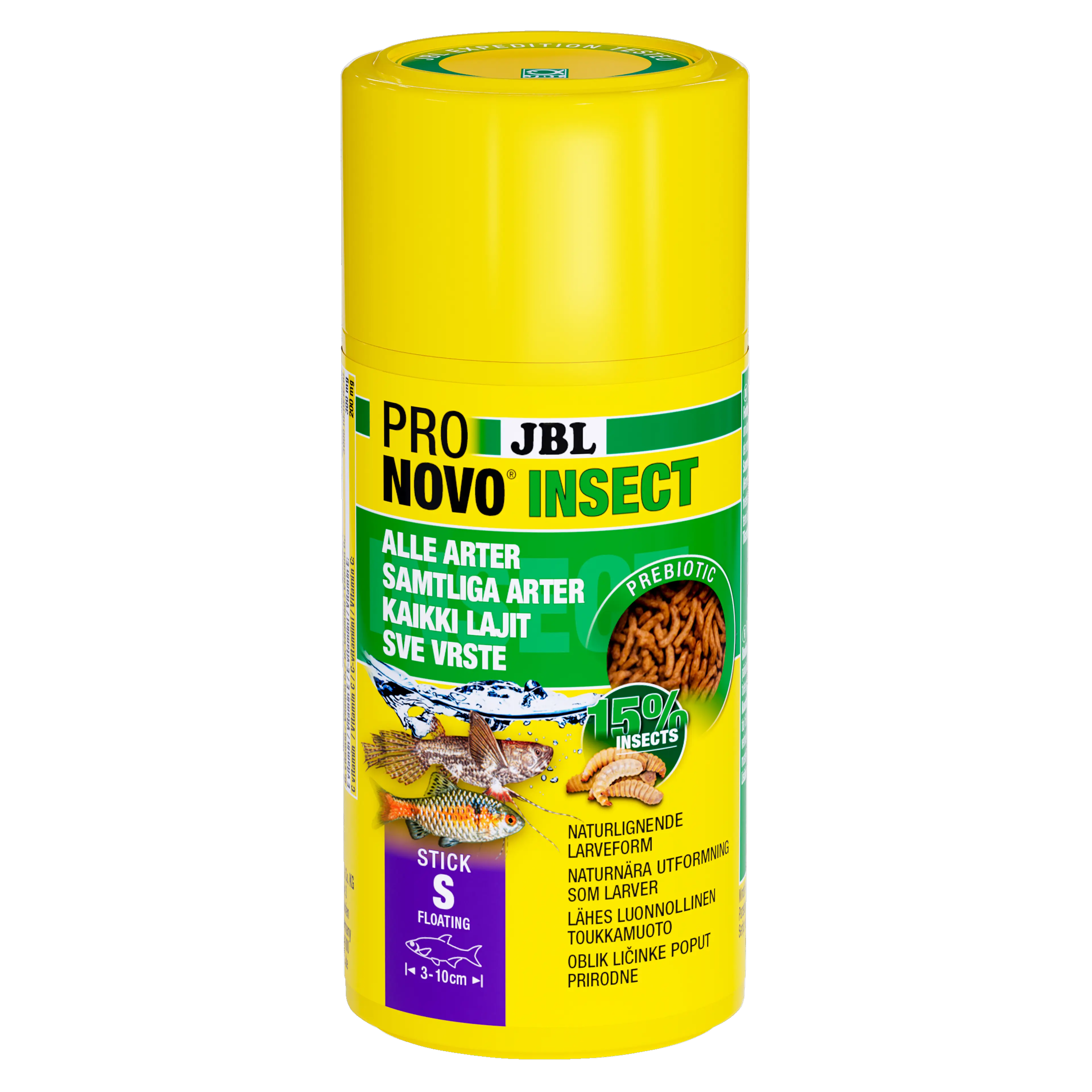 Prebiotic & floating aquarium fish food: Special fibre in the food provides the beneficial gut bacteria with nourishment for healthy digestion.