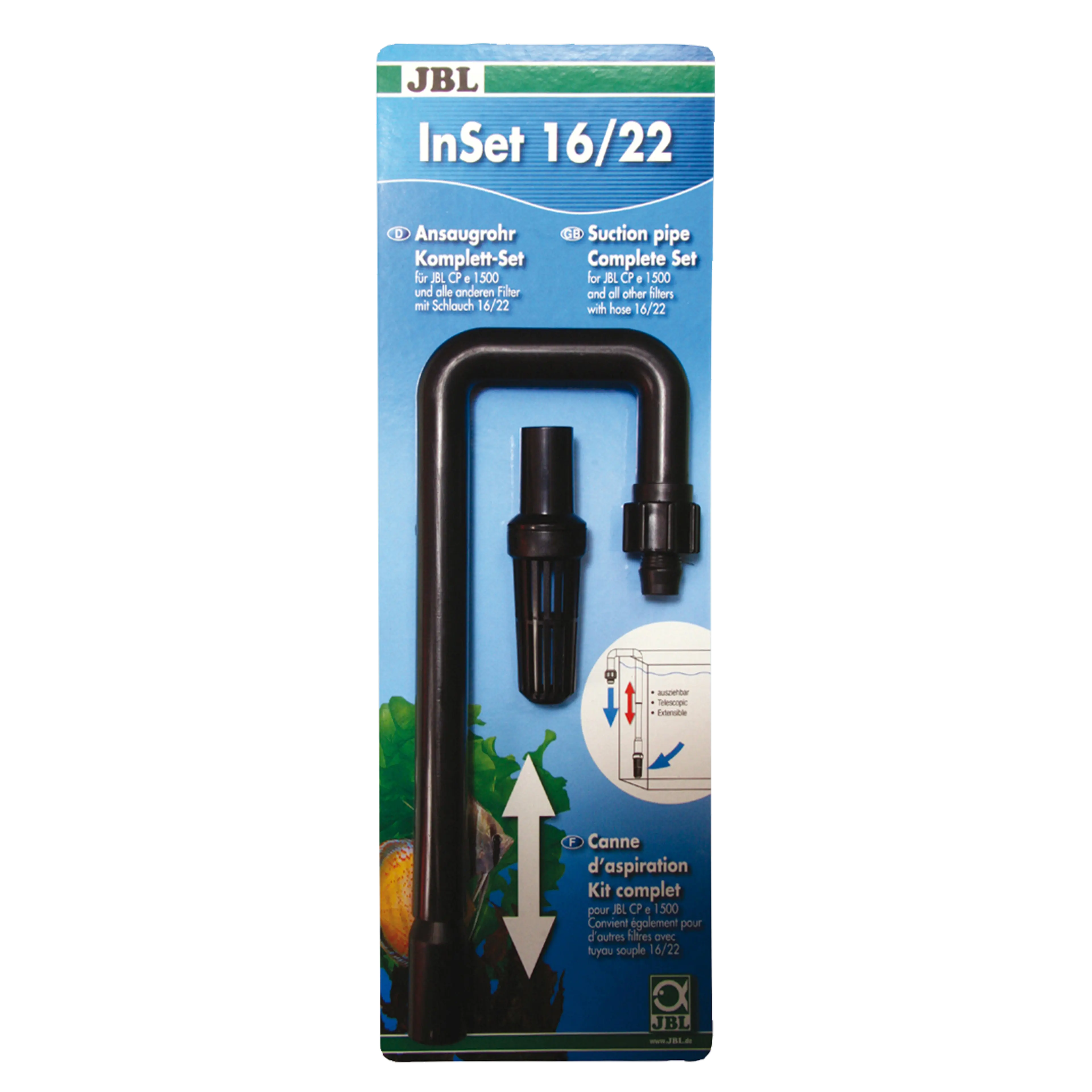 Accessories for external filters: Complete intake pipe set for CristalProfi e external filters and other filters