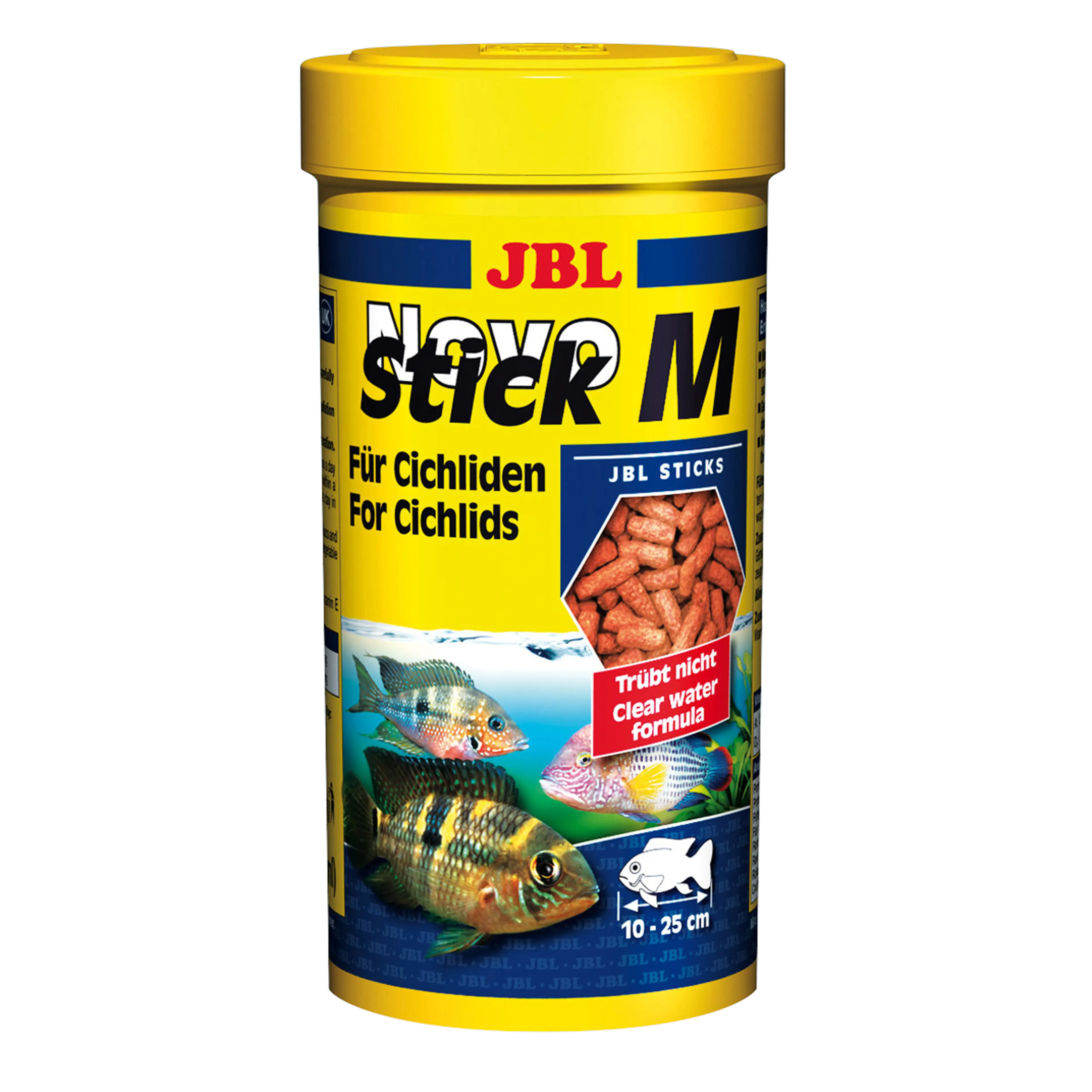 Complete nutrition and optimal growth for carnivorous cichlids