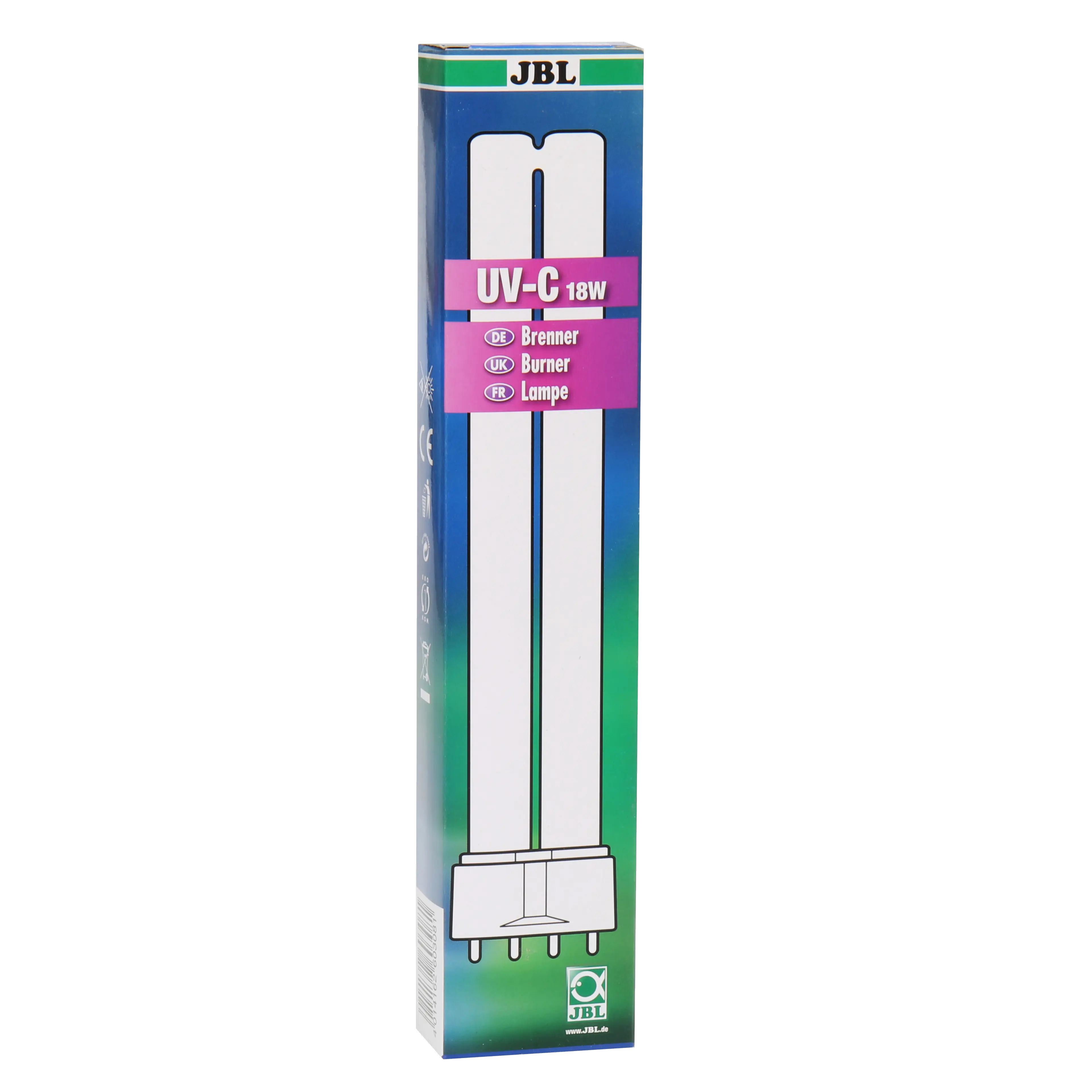 Crystal clear and healthy water: UV-C water clarifier for fast and efficient removal of greenish and whitish cloudiness in aquariums