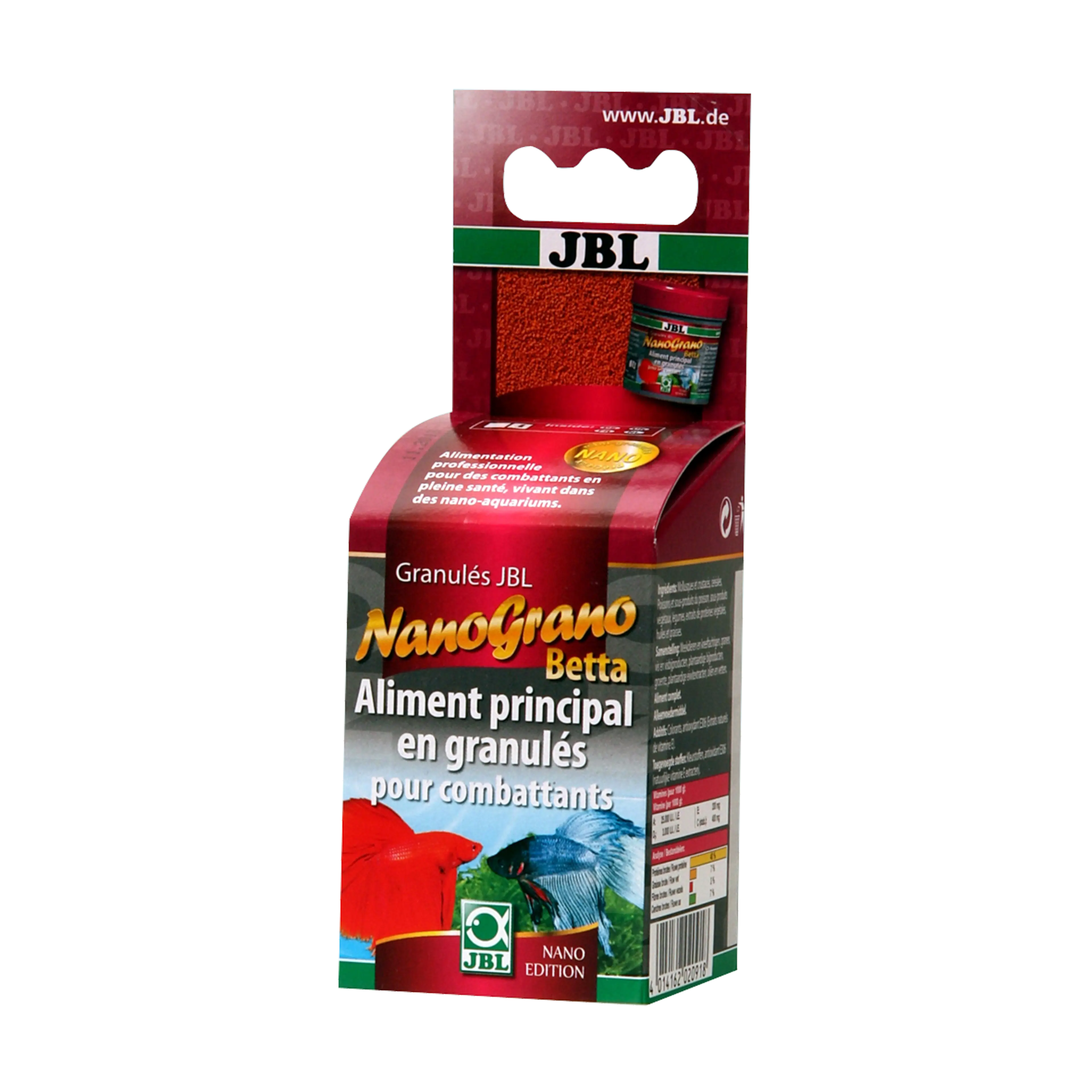 Alimentation complète pour des poissons combattants en bonne santé aux couleurs vives