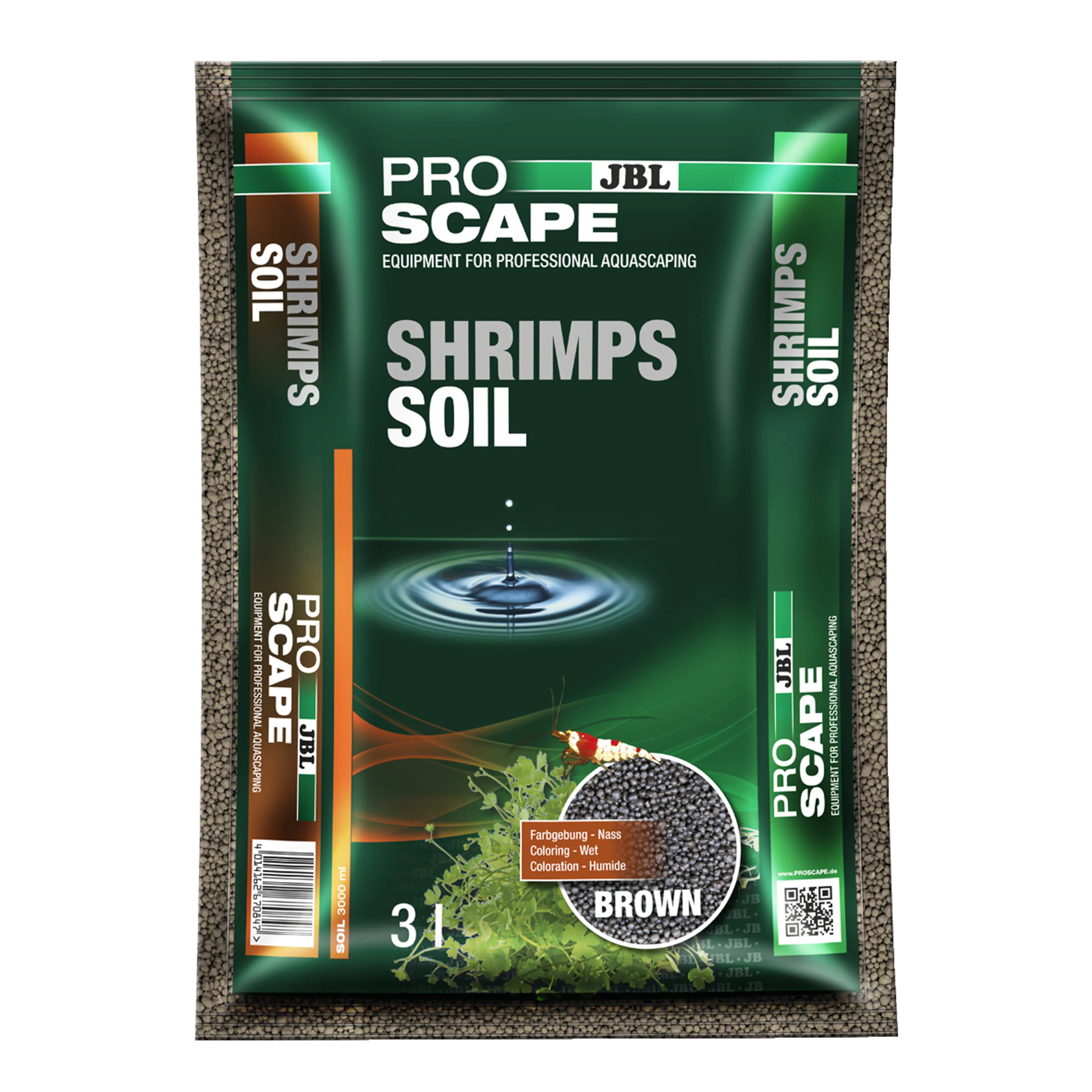 Soil without additional nutrients for shrimp aquariums: Special substrate for aquascaping aquariums