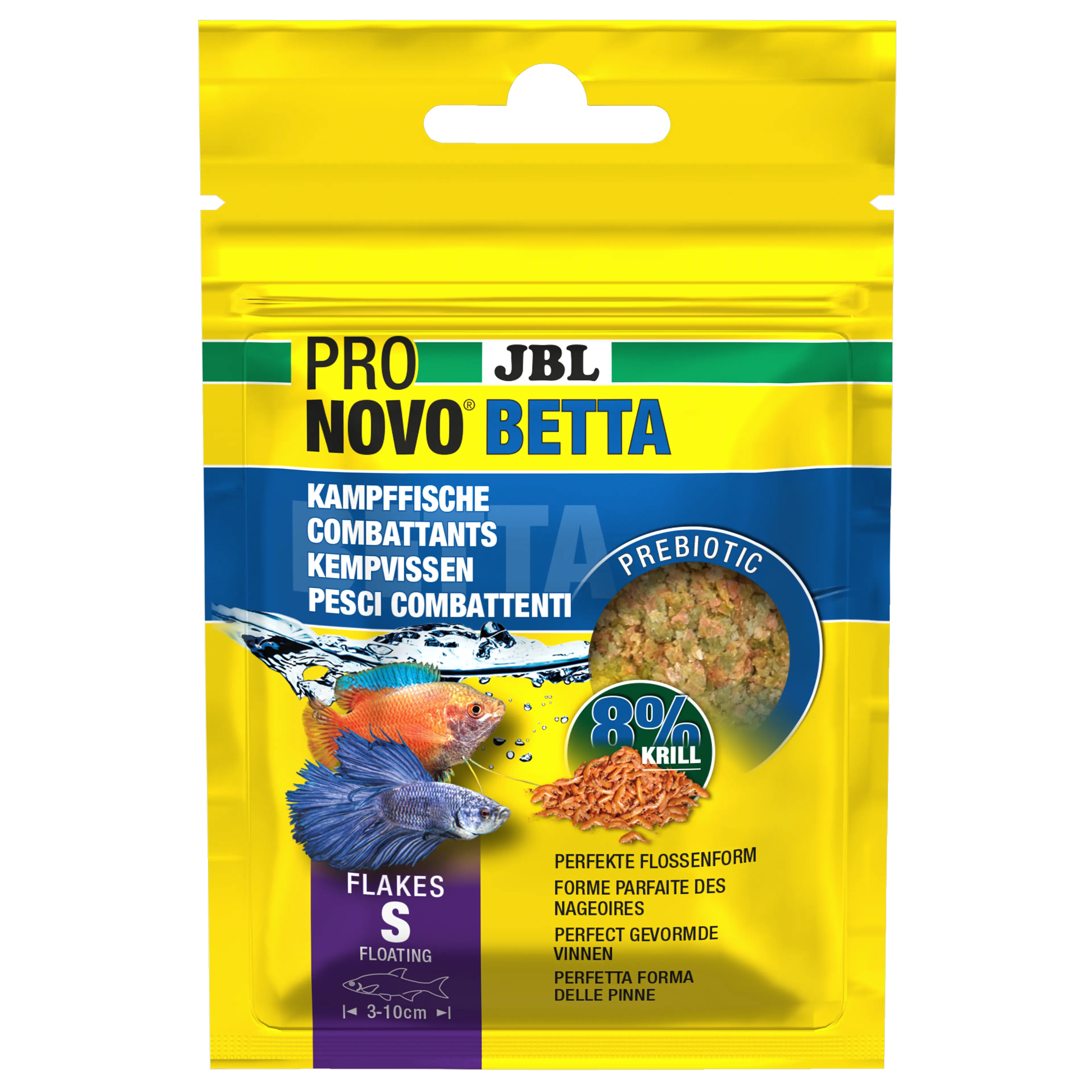 Prebiotic & floating aquarium fish food: Special fibre in the food provides the beneficial gut bacteria with nourishment for healthy digestion.