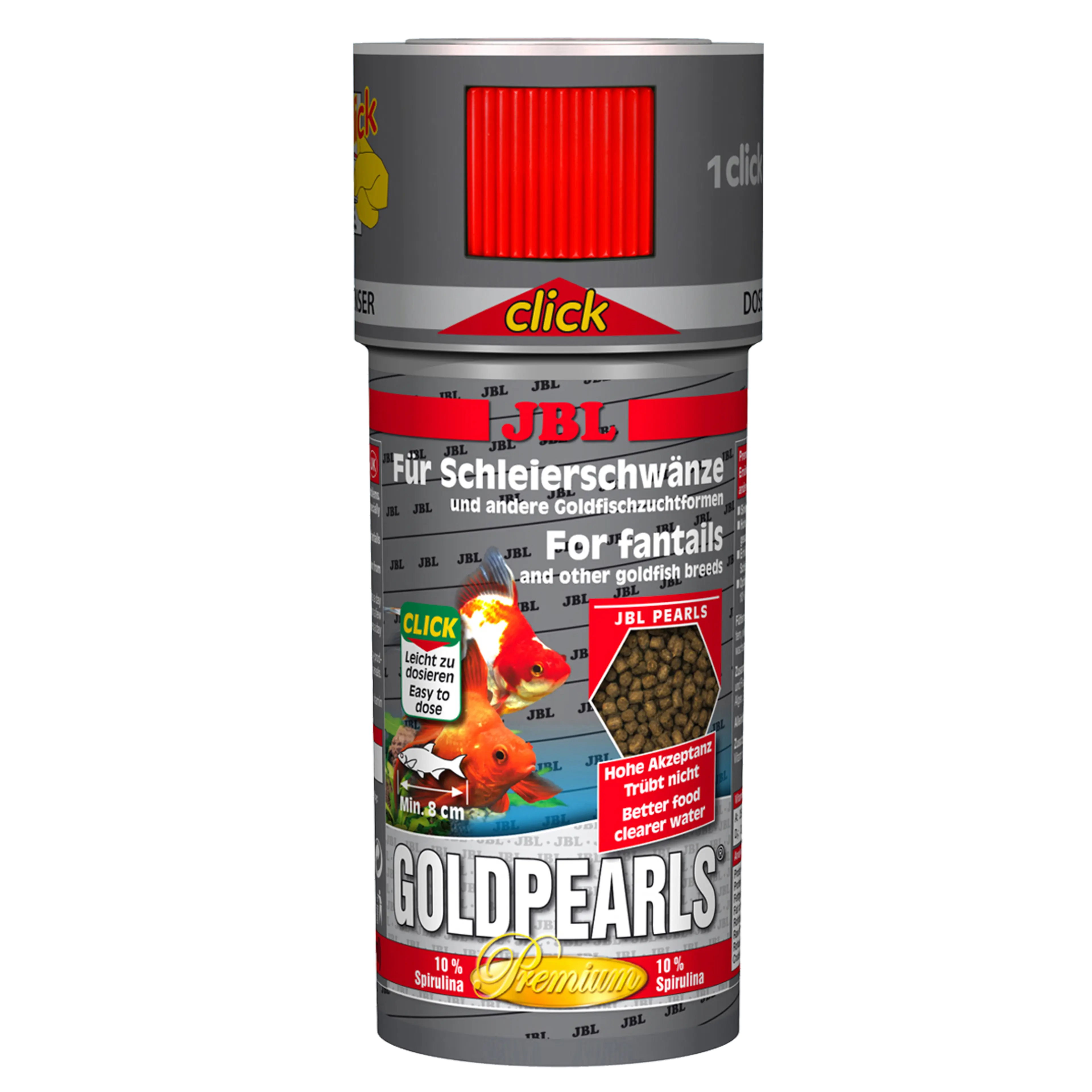 Complete nutrition, optimal growth for goldfish and veiltail goldfish: selected raw materials to meet the needs of all goldfish varieties.