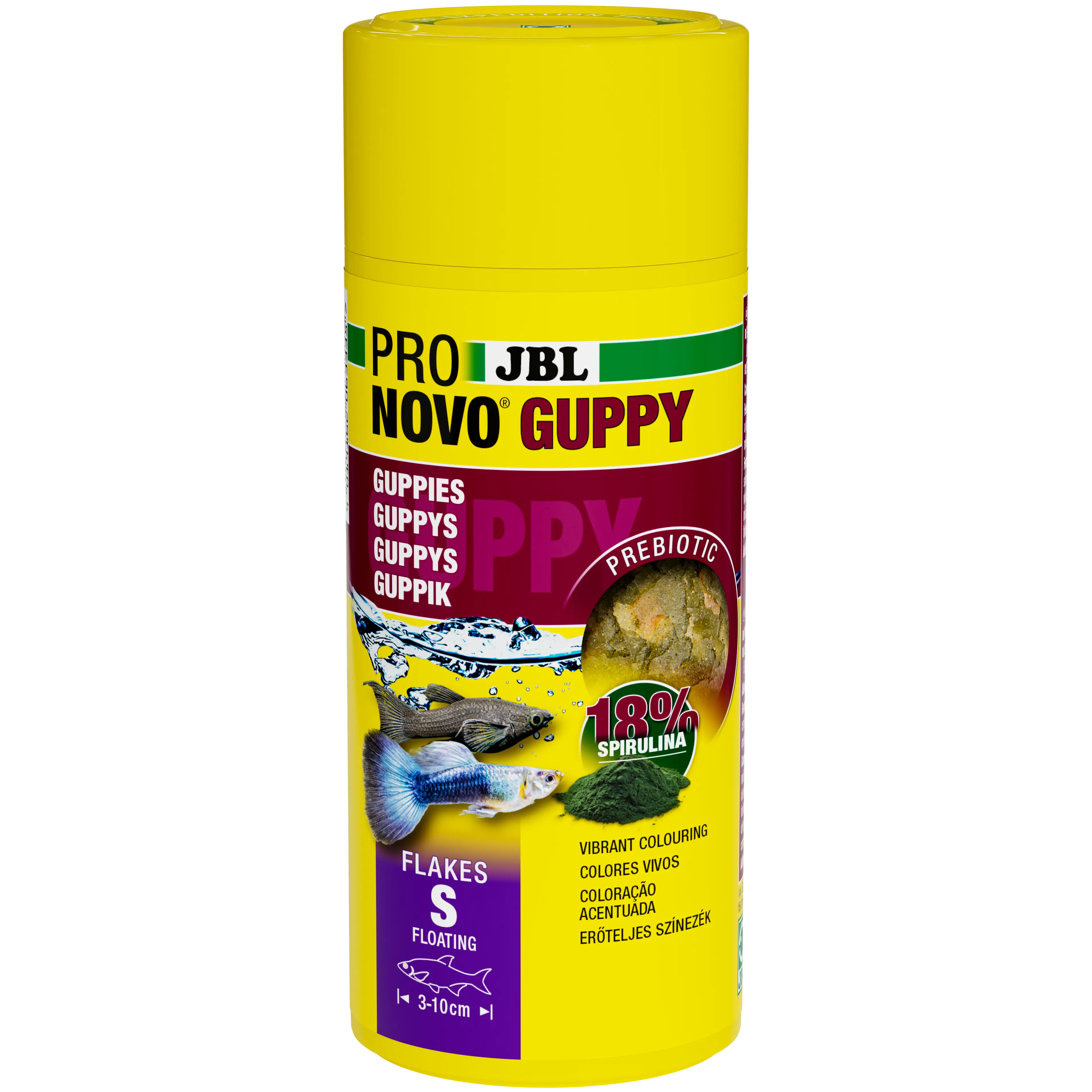 Prebiotic & floating aquarium fish food: Special fibre in the food provides the beneficial gut bacteria with nourishment for healthy digestion.