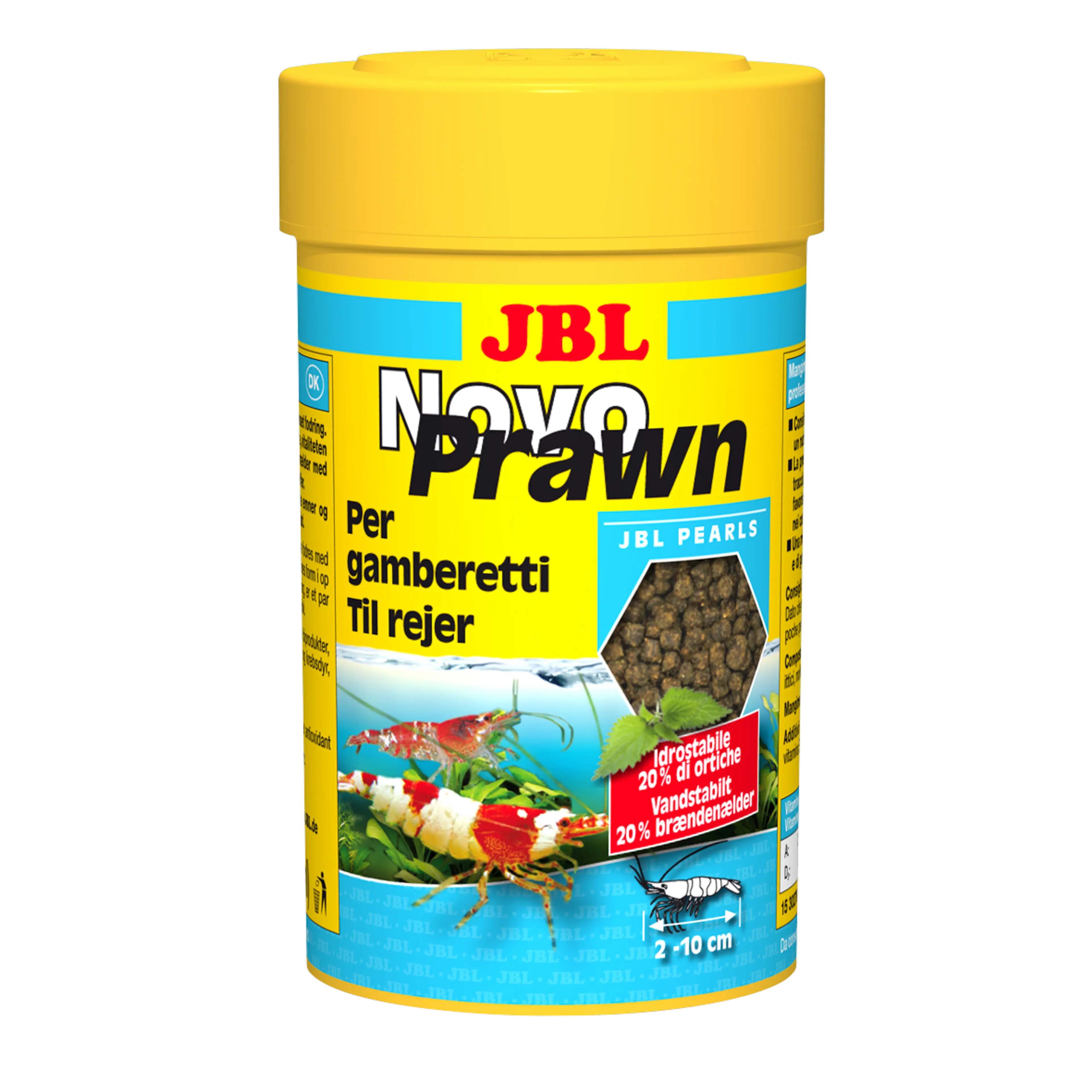 Alimentazione completa, crescita ottimale e colori vivaci degli invertebrati: con alghe spirulina e ortica.