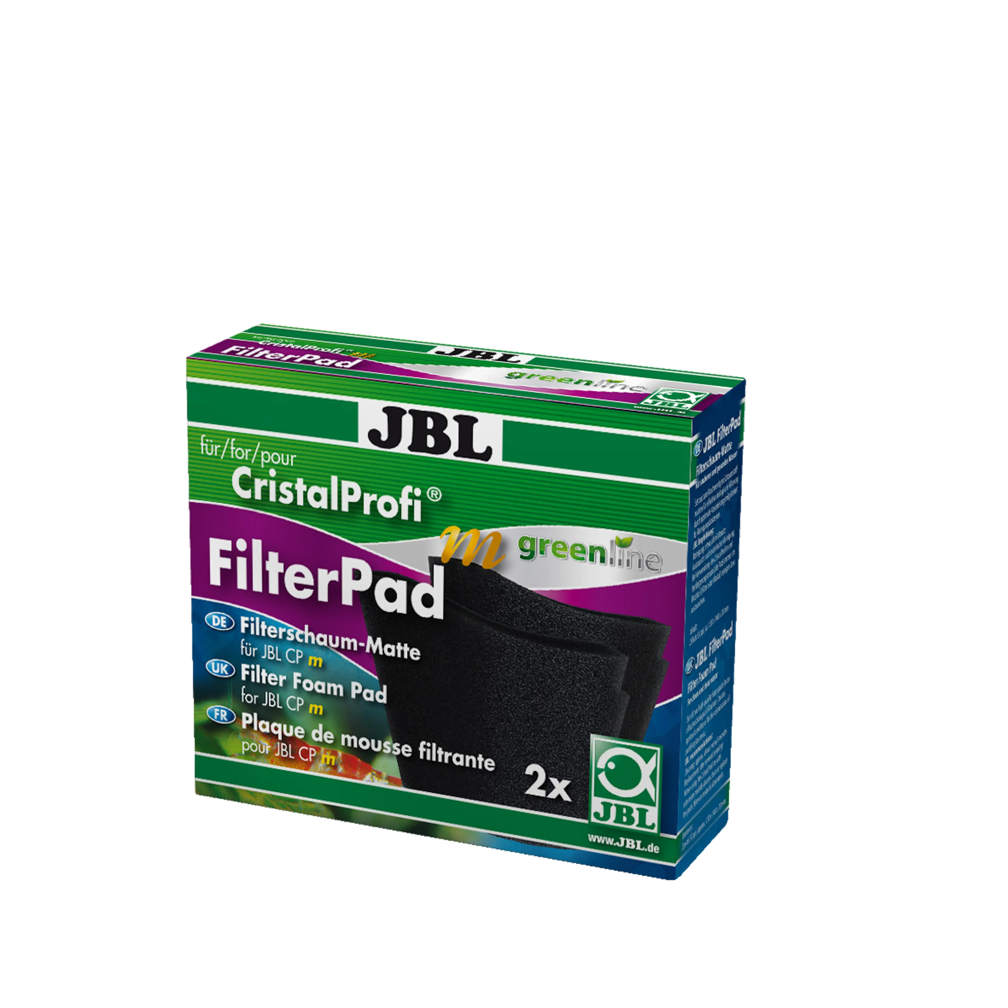 Clean, healthy water: Replacement sponge for the JBL CristalProfi m internal filter