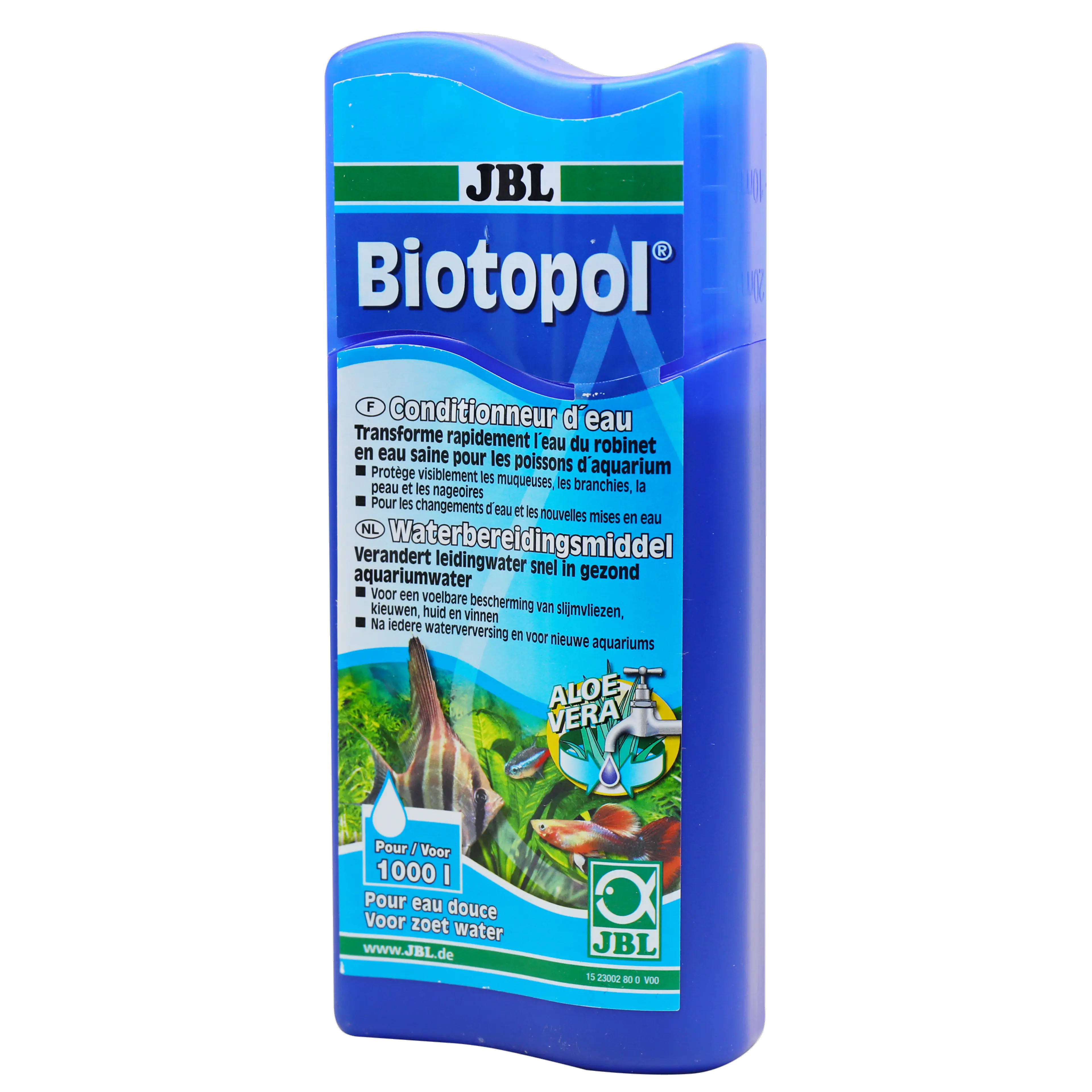 Pour une eau d'aquarium adaptée aux poissons et aux plantes : lors de la mise en place d'un nouvel aquarium, lors d'un changement d'eau et pour renforcer les poissons après une maladie, pour les aquariums d'eau douce et les tortues aquatiques.