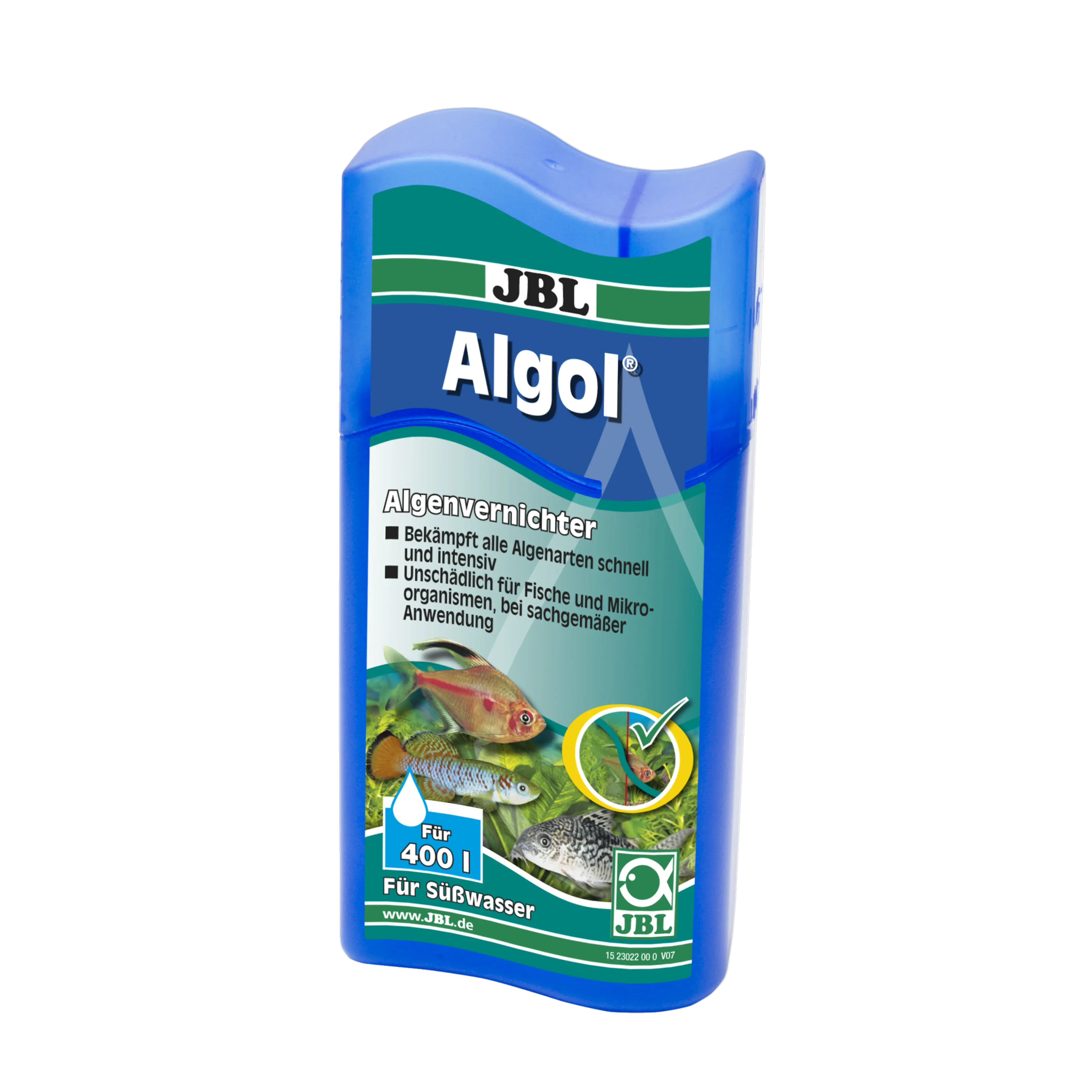 Für schöne Süßwasser-Aquarien: Bekämpft alle Algenarten (auch grünes Wasser = Schwebealgen) intensiv
