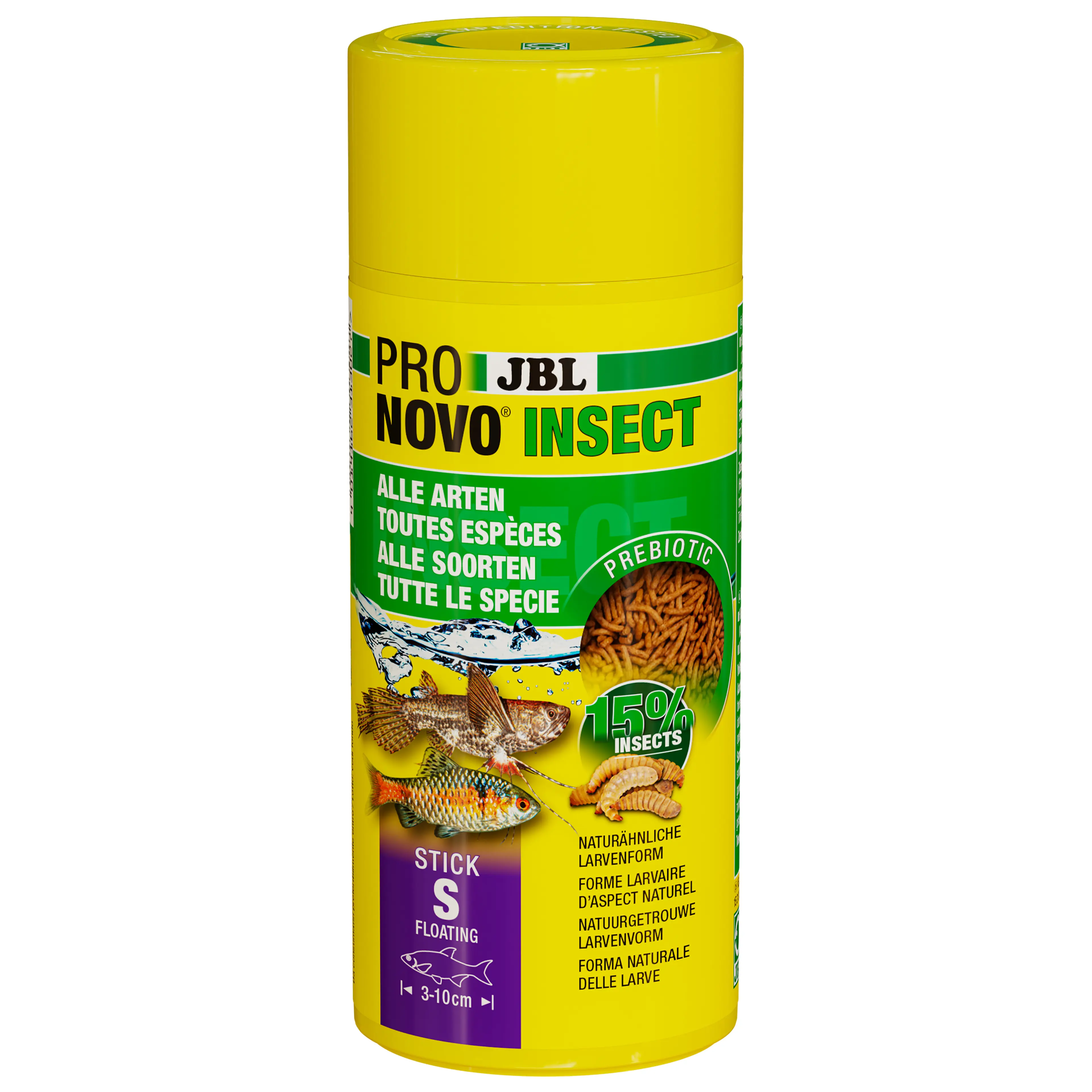 Prebiotic & floating aquarium fish food: Special fibre in the food provides the beneficial gut bacteria with nourishment for healthy digestion.