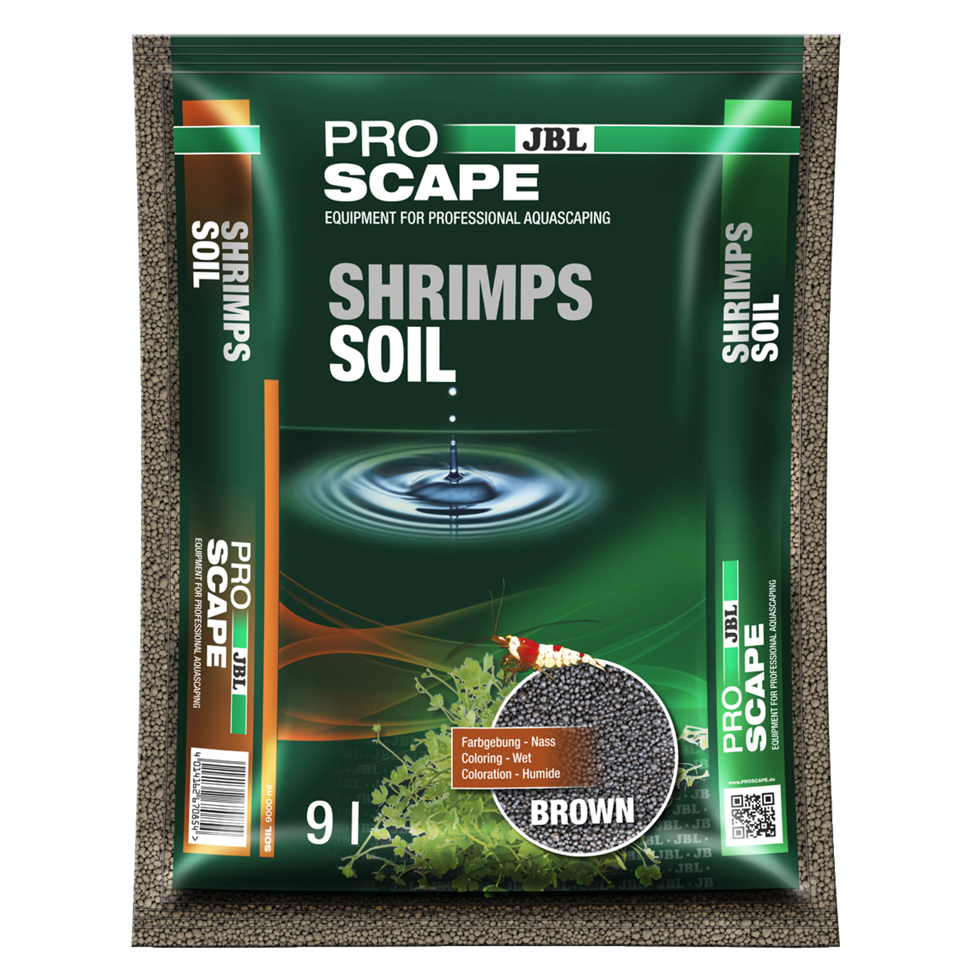 Soil without additional nutrients for shrimp aquariums: Special substrate for aquascaping aquariums