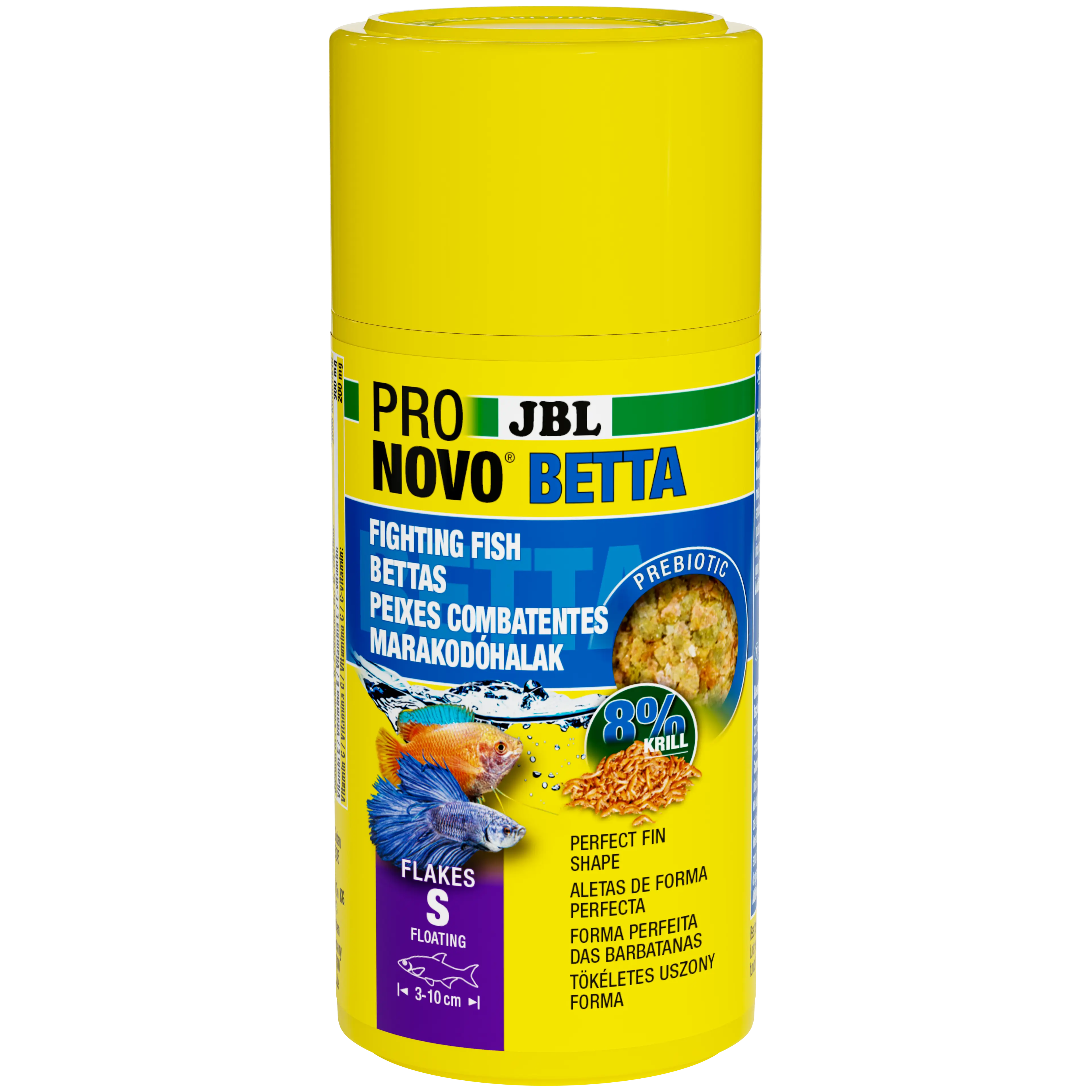 Prebiotic & floating aquarium fish food: Special fibre in the food provides the beneficial gut bacteria with nourishment for healthy digestion.