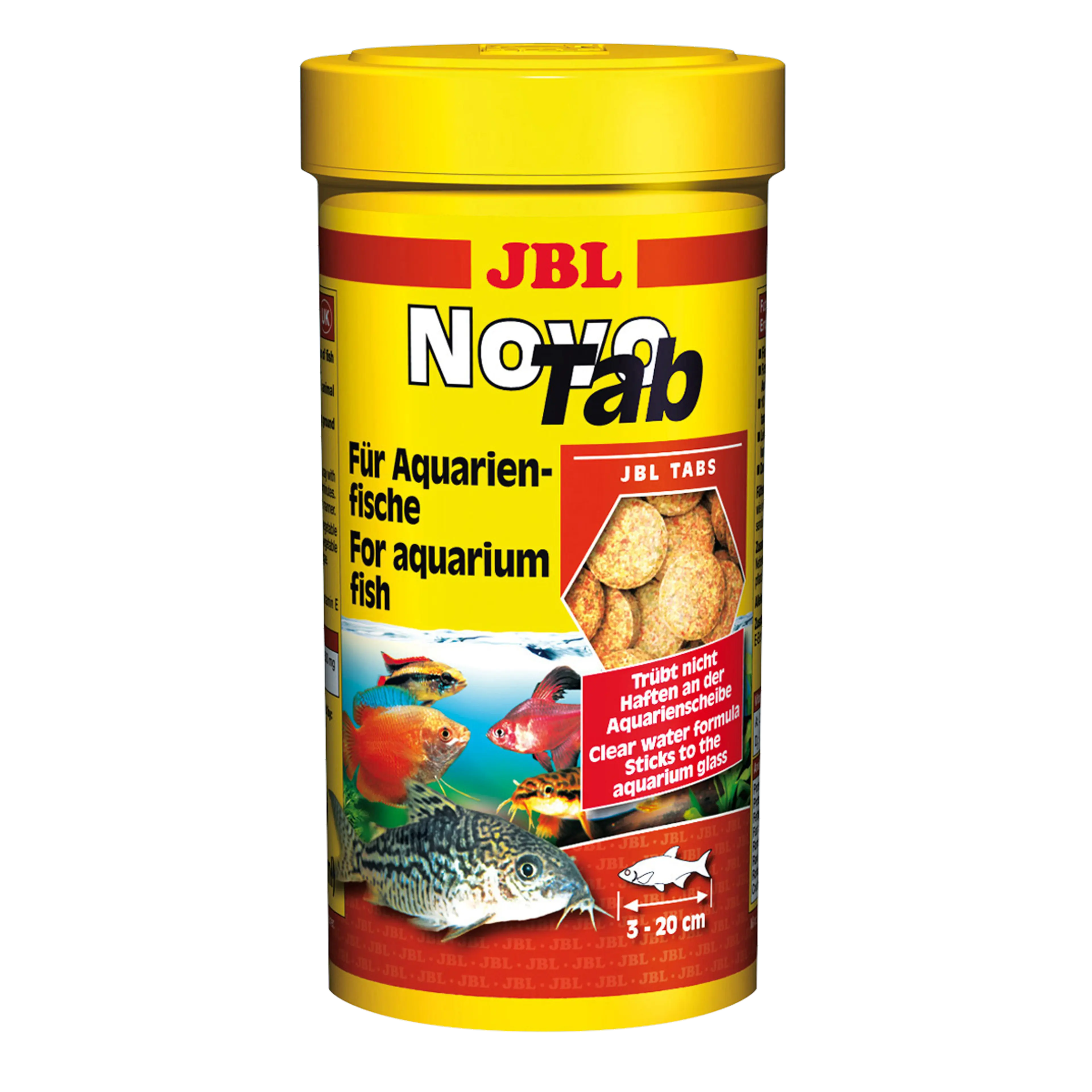 Complete nutrition and optimal growth for all freshwater fish. Also ideal for bottom-dwelling fish such as armoured catfish.