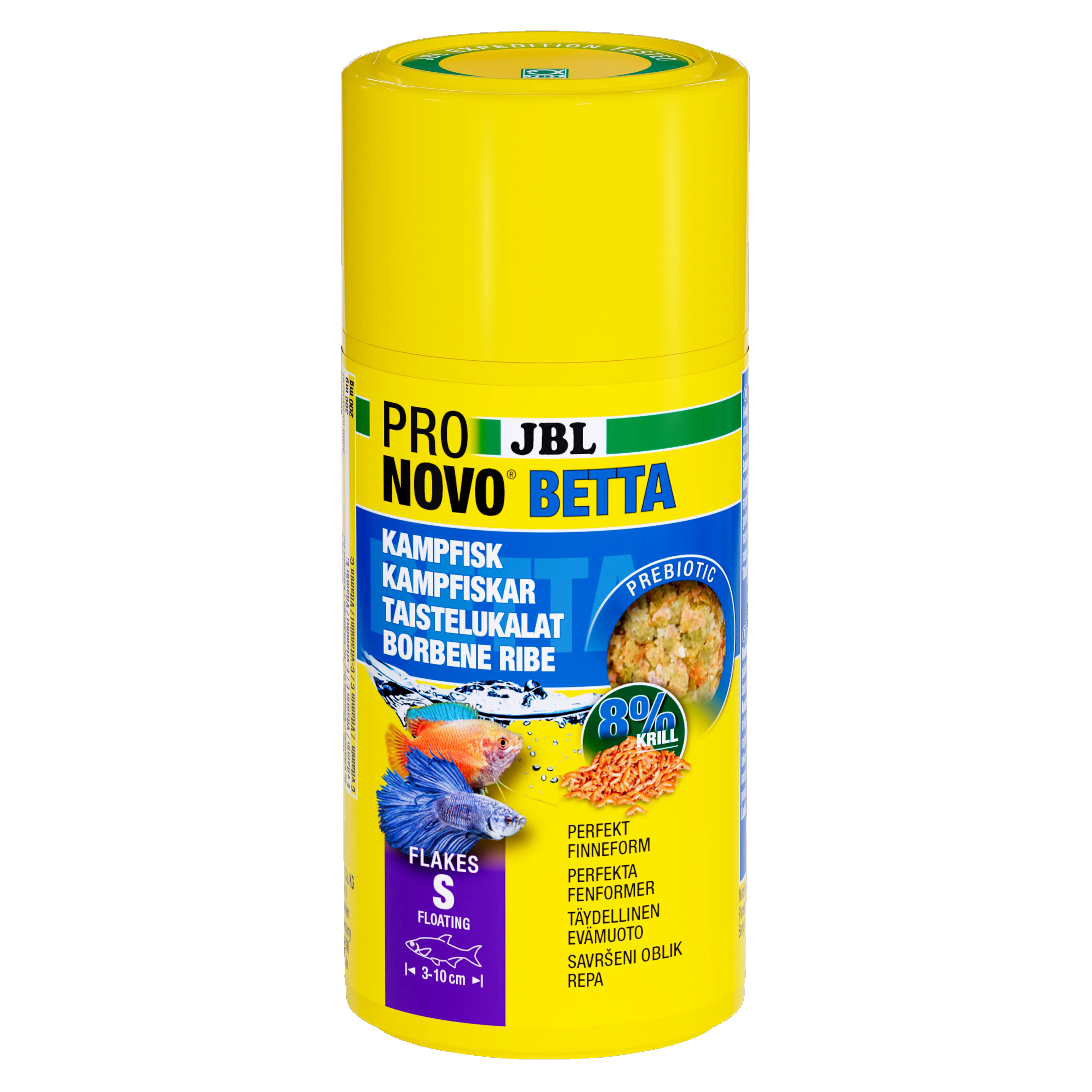 Prebiotic & floating aquarium fish food: Special fibre in the food provides the beneficial gut bacteria with nourishment for healthy digestion.