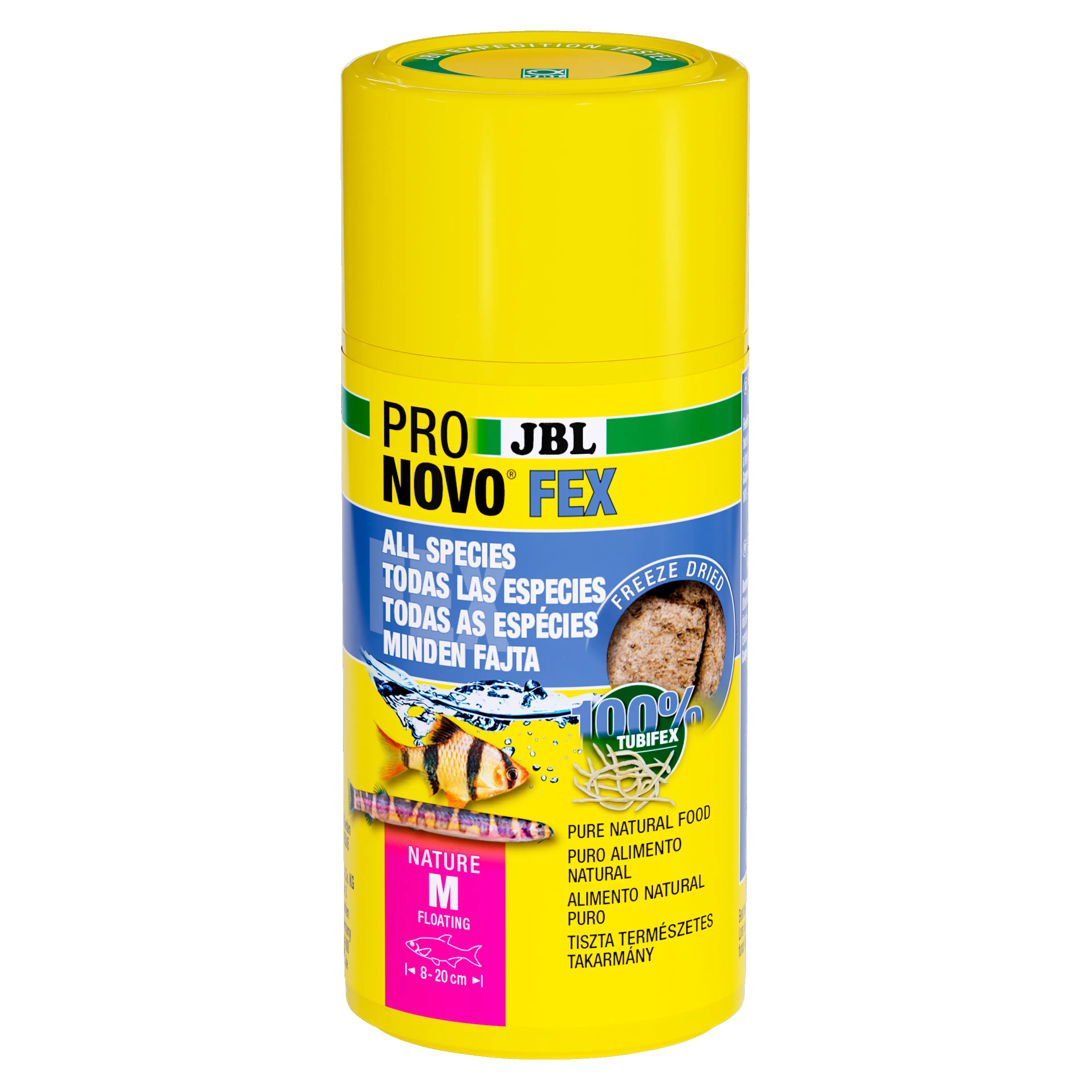 Freeze-dried tubifex (stream tubeworms) as an ideal food supplement/treat for all freshwater fish, crayfish, shrimp and axolotls.