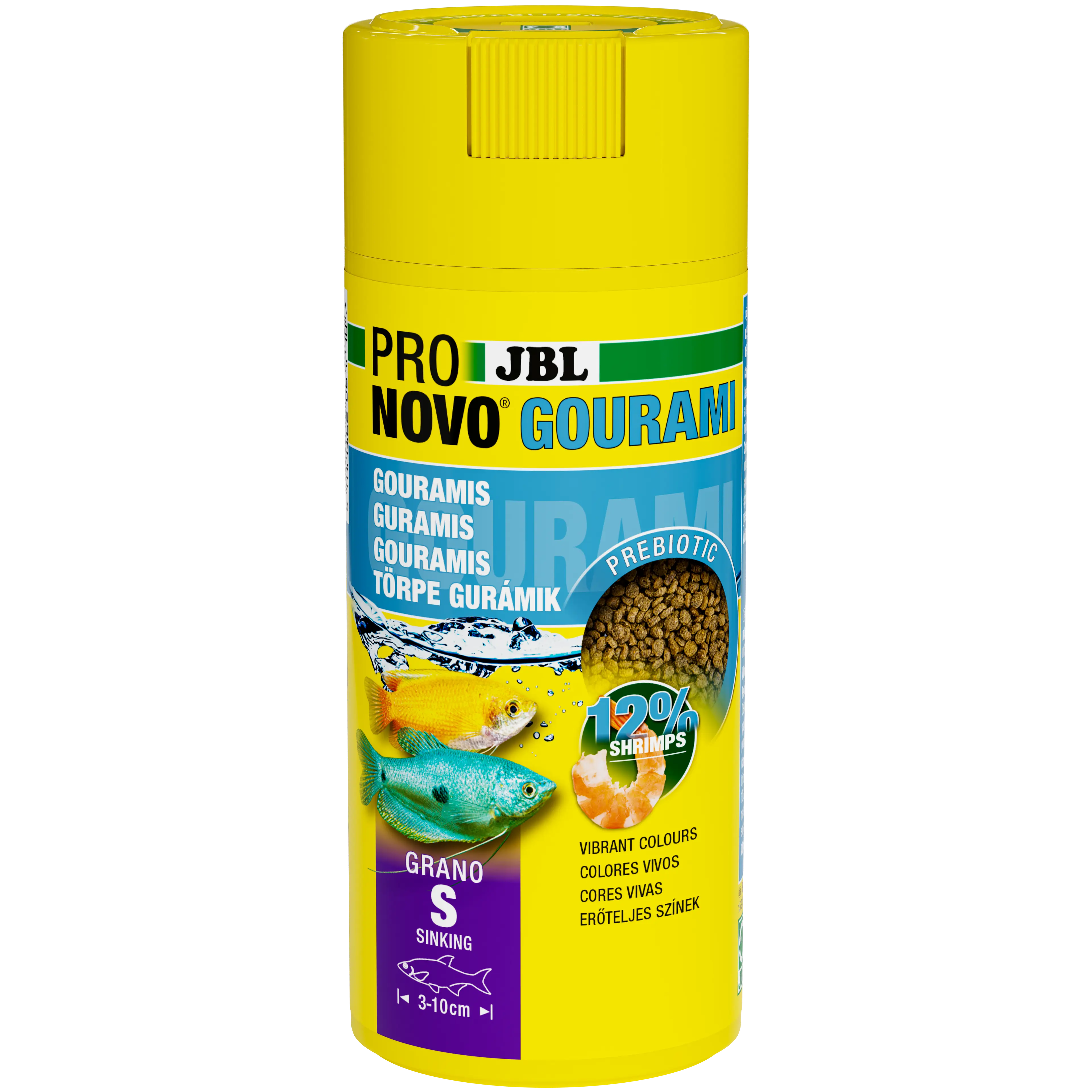 Prebiotic & sinking aquarium fish food: Special fibre in the food provides the beneficial intestinal bacteria with nourishment for healthy digestion.