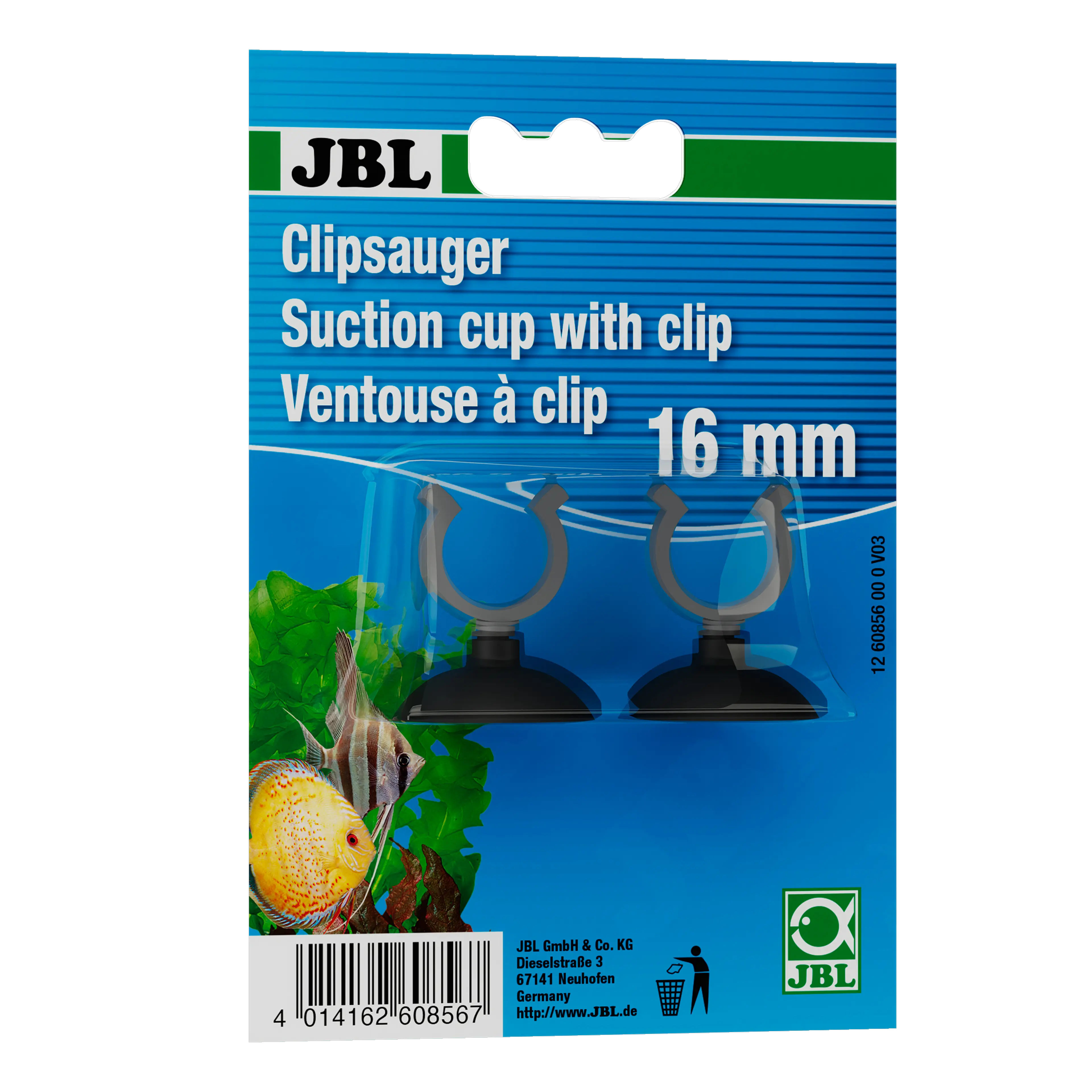 Rubber mount with sturdy clip