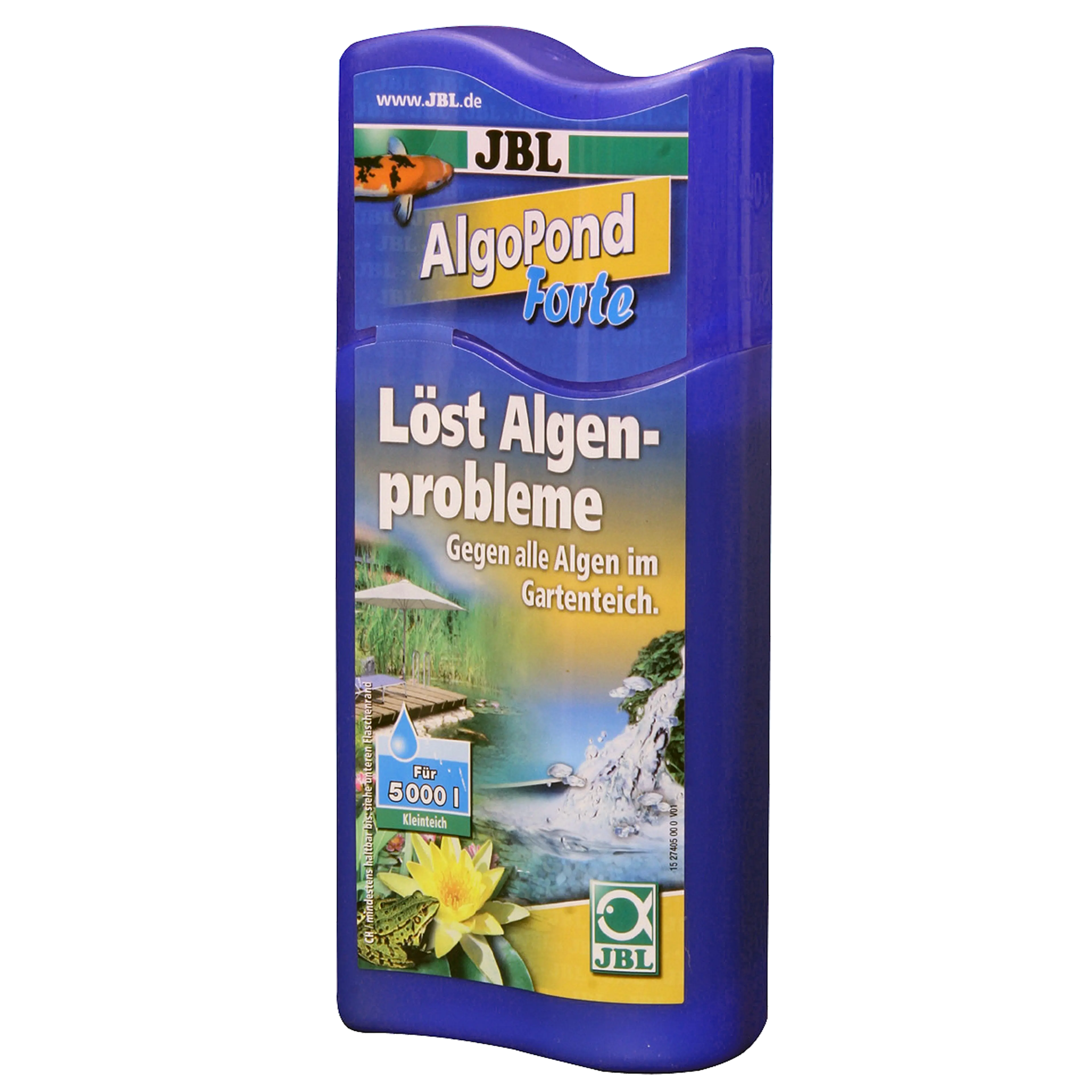 Pour lutter rapidement et efficacement contre tous les types d'algues dans les bassins de jardin