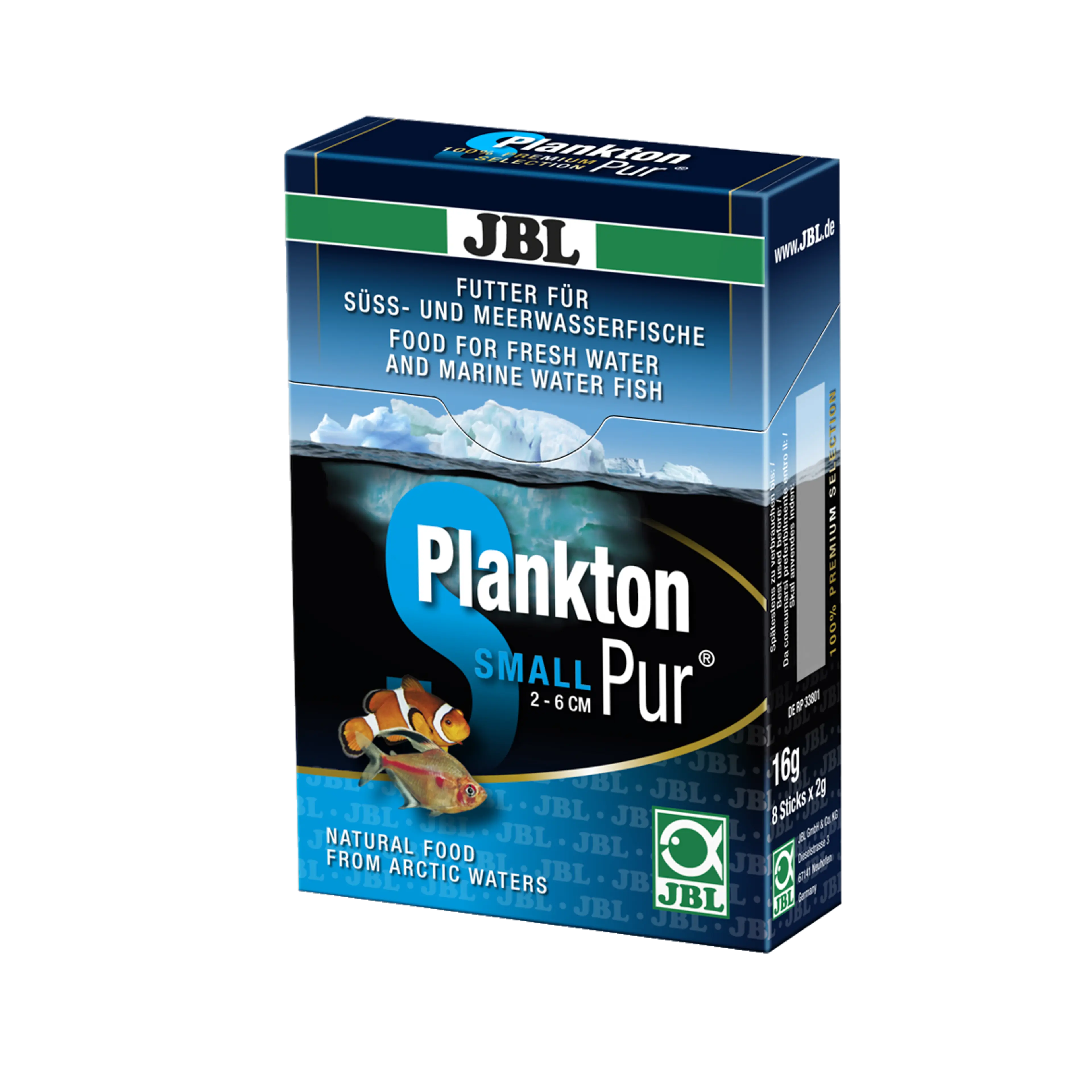 Varied: a tasty treat for tropical freshwater and saltwater fish as well as shrimp. Fresh and pure plankton.