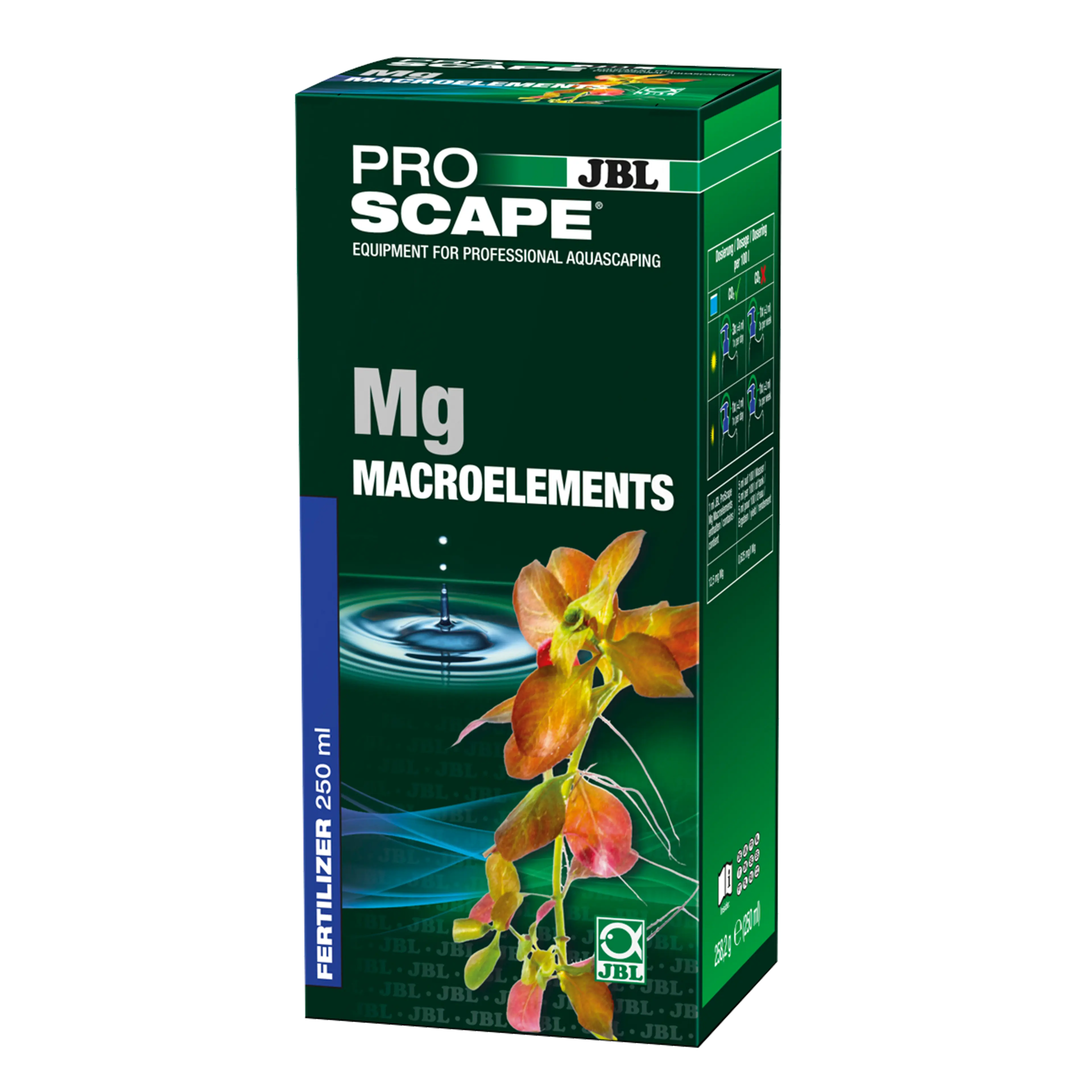 Additional nutrients for plants: Magnesium supplement fertiliser for aquascaping aquariums