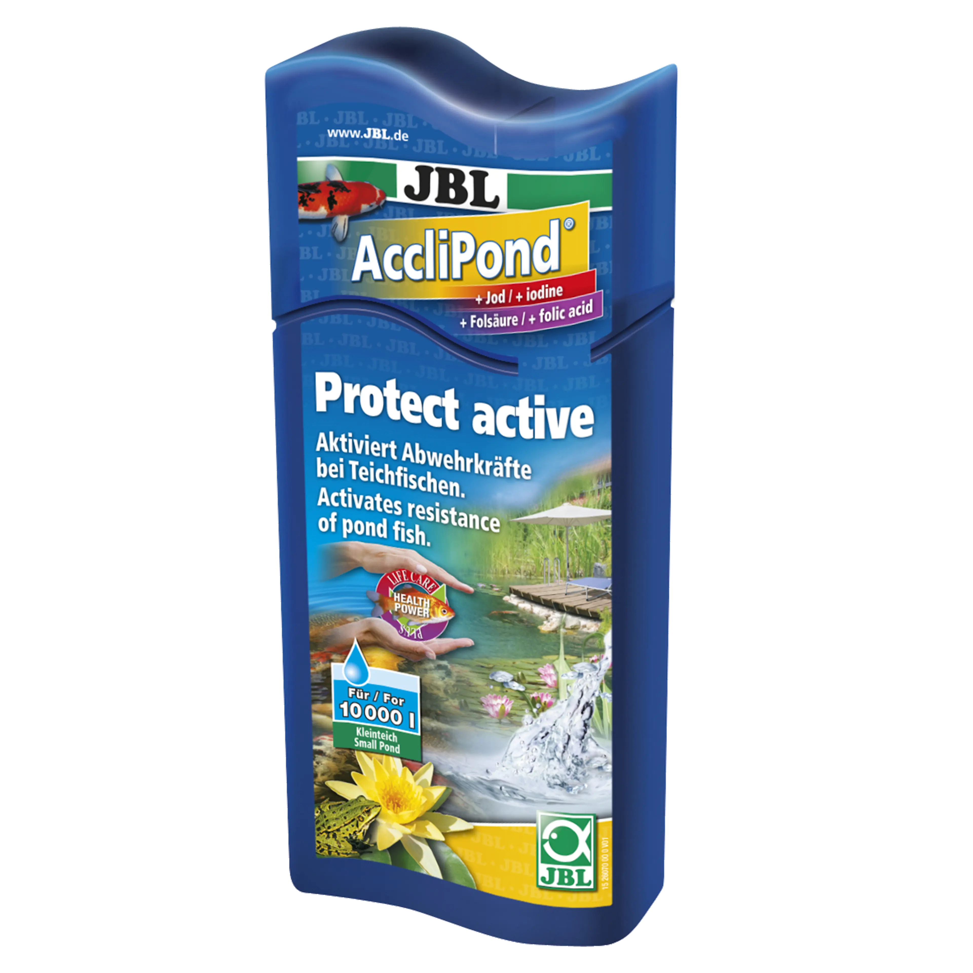 Fish-friendly pond environment: water conditioner to activate the immune system and promote fish health