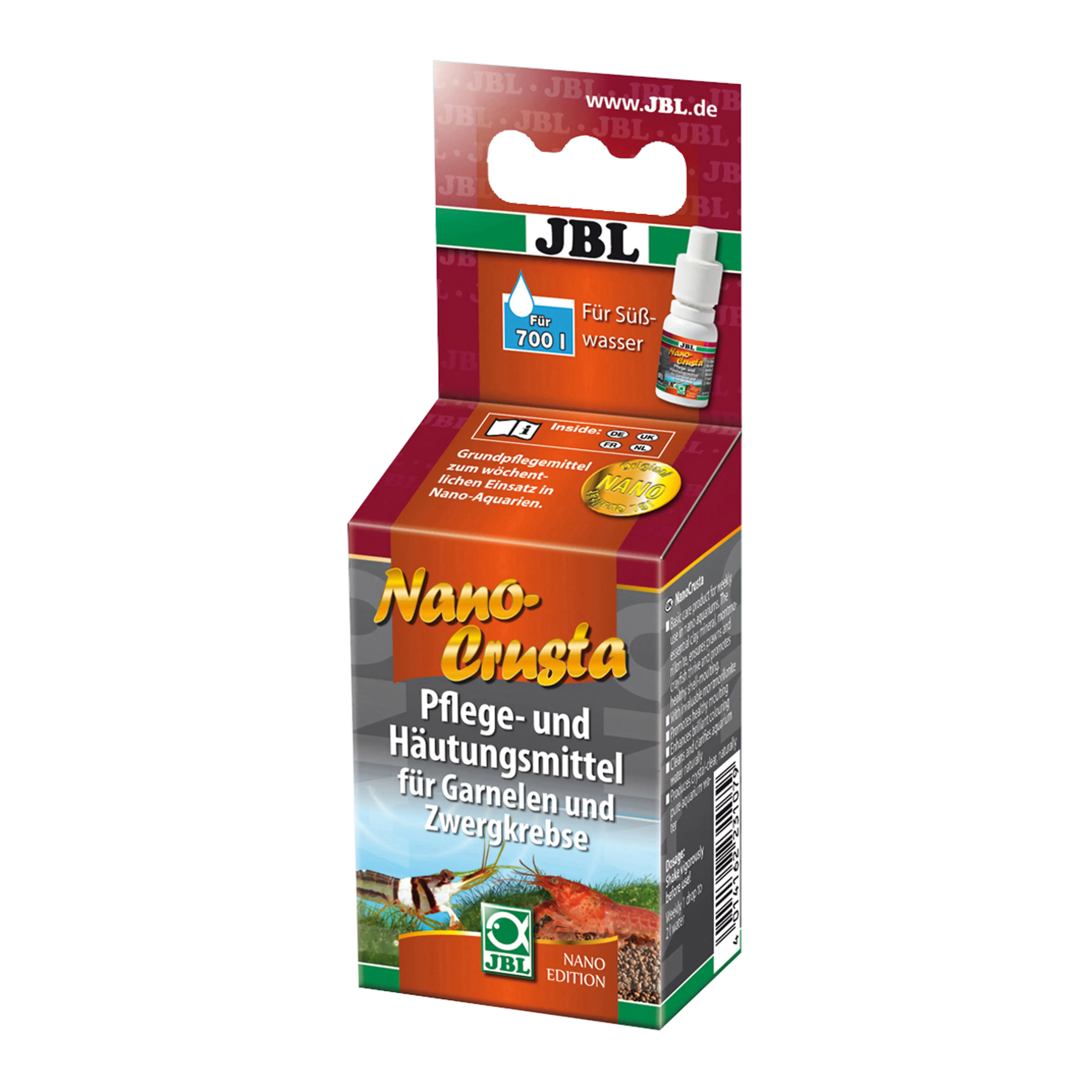 For invertebrates in freshwater aquariums: For new setups and water changes for shrimp and dwarf crayfish