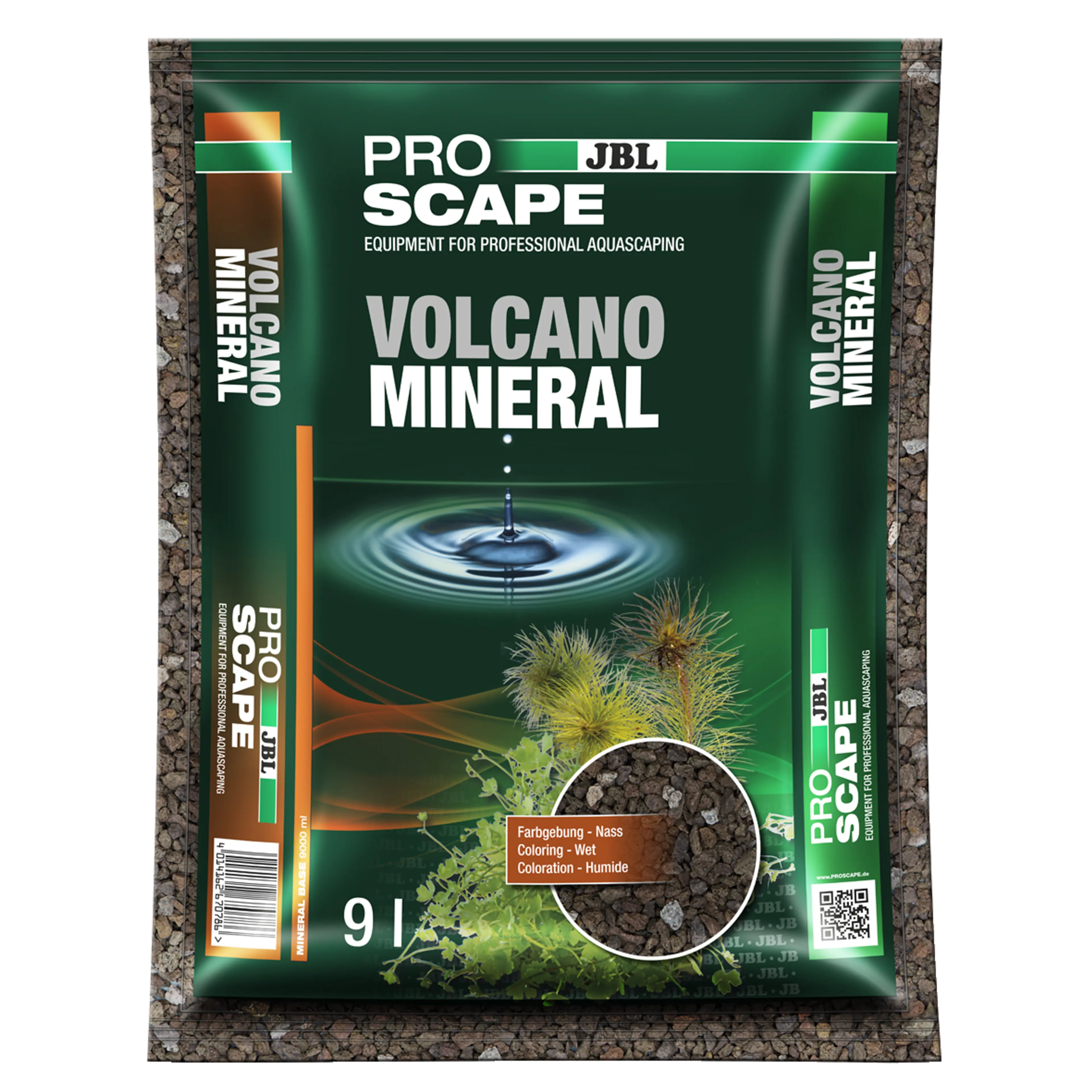 Volcanic rock substrate as a stable foundation for stone and driftwood structures: Special substrate for aquascaping aquariums