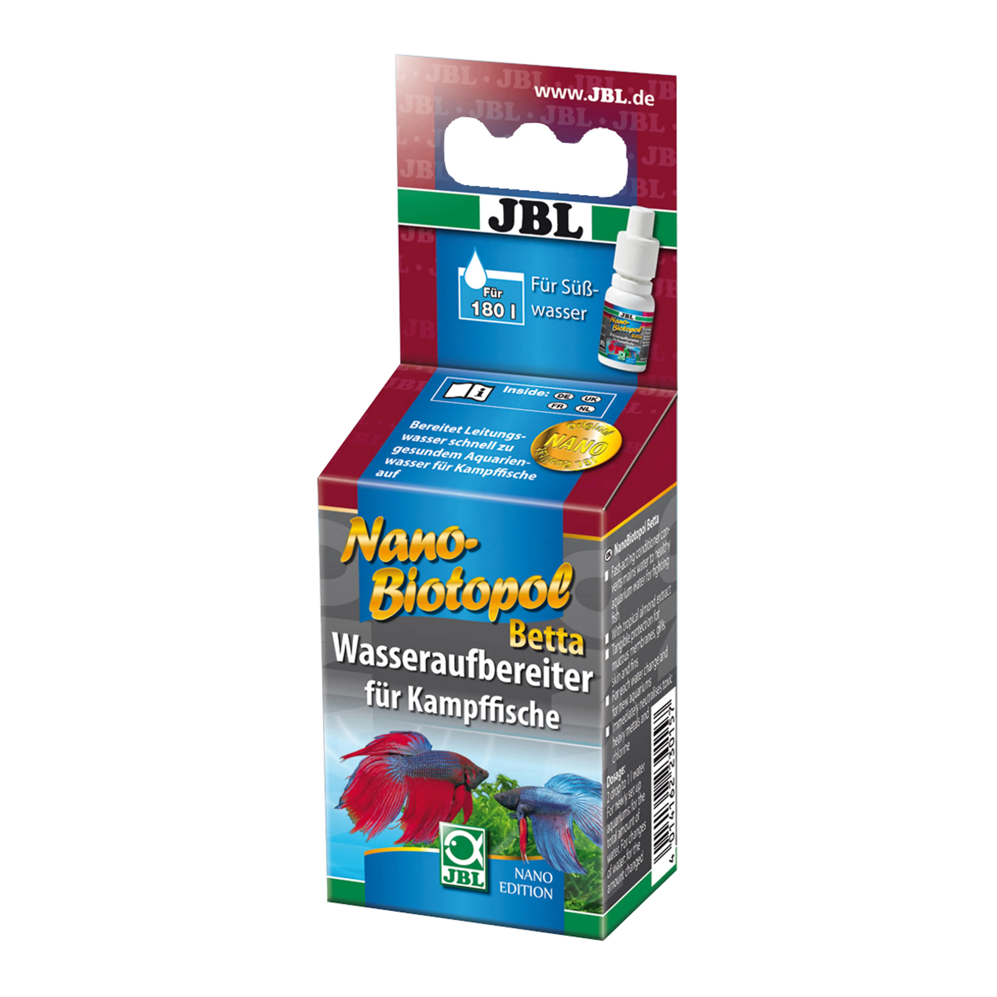 For fish-friendly aquarium water: When setting up a new aquarium and changing the water for fighting fish