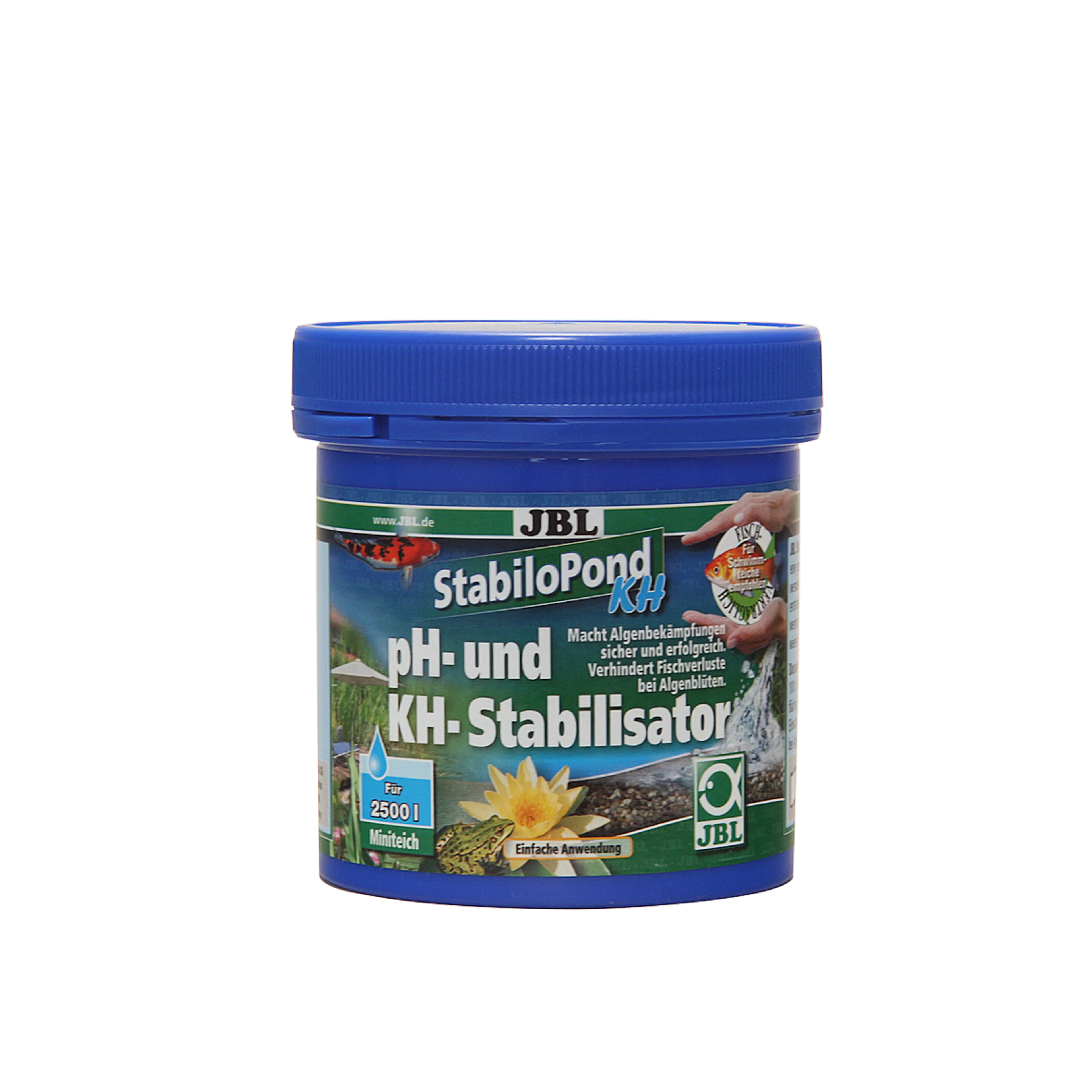 Natural balance: Granules for stabilising the pH value at 7.5 to 8.5 for successful algae control in ponds