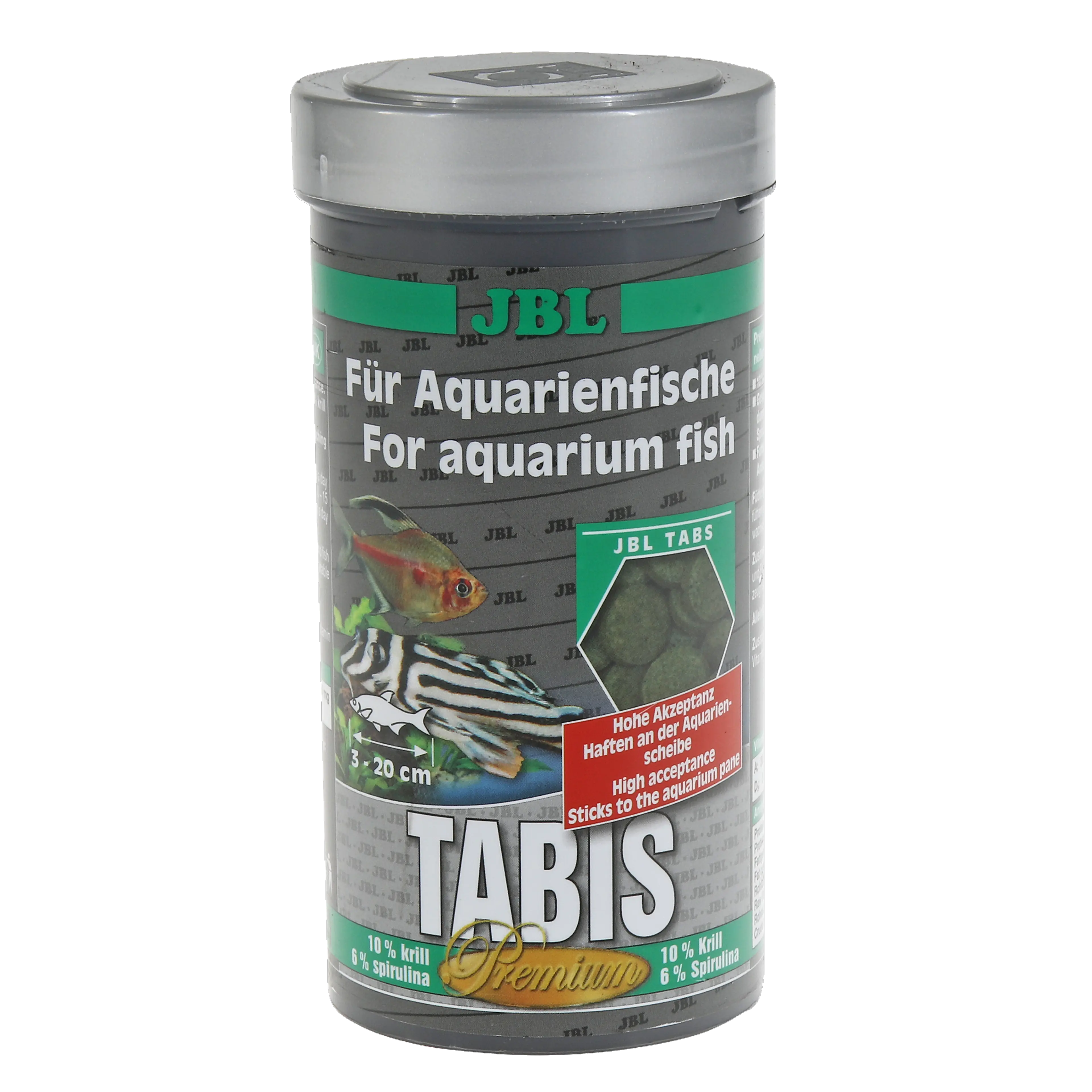 The ideal treat with premium ingredients such as krill and spirulina for all aquarium fish