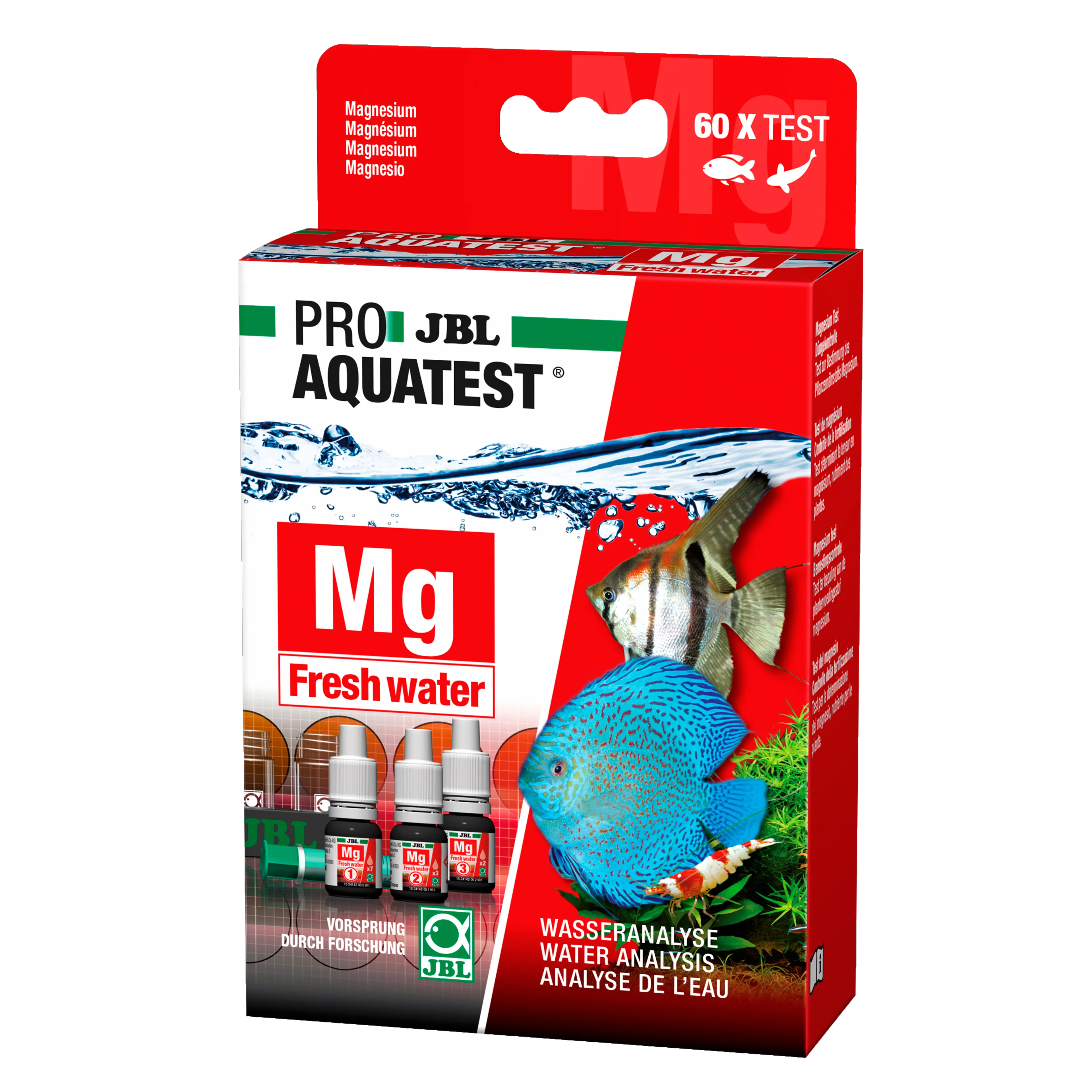 For perfect aquarium plant growth: Determining the optimum magnesium level for fertiliser control in freshwater aquariums